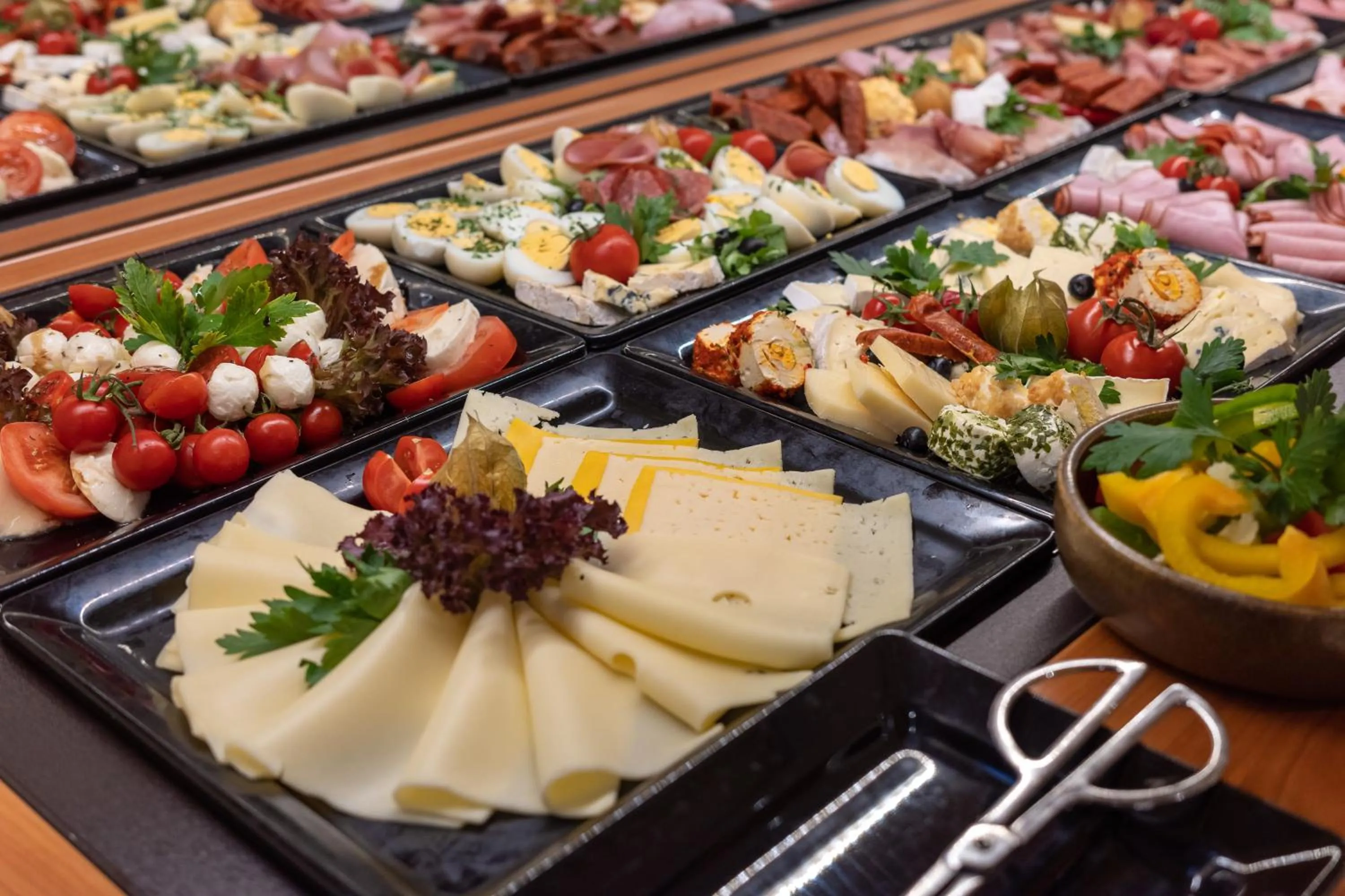 Buffet breakfast in Hotel Ludwigs