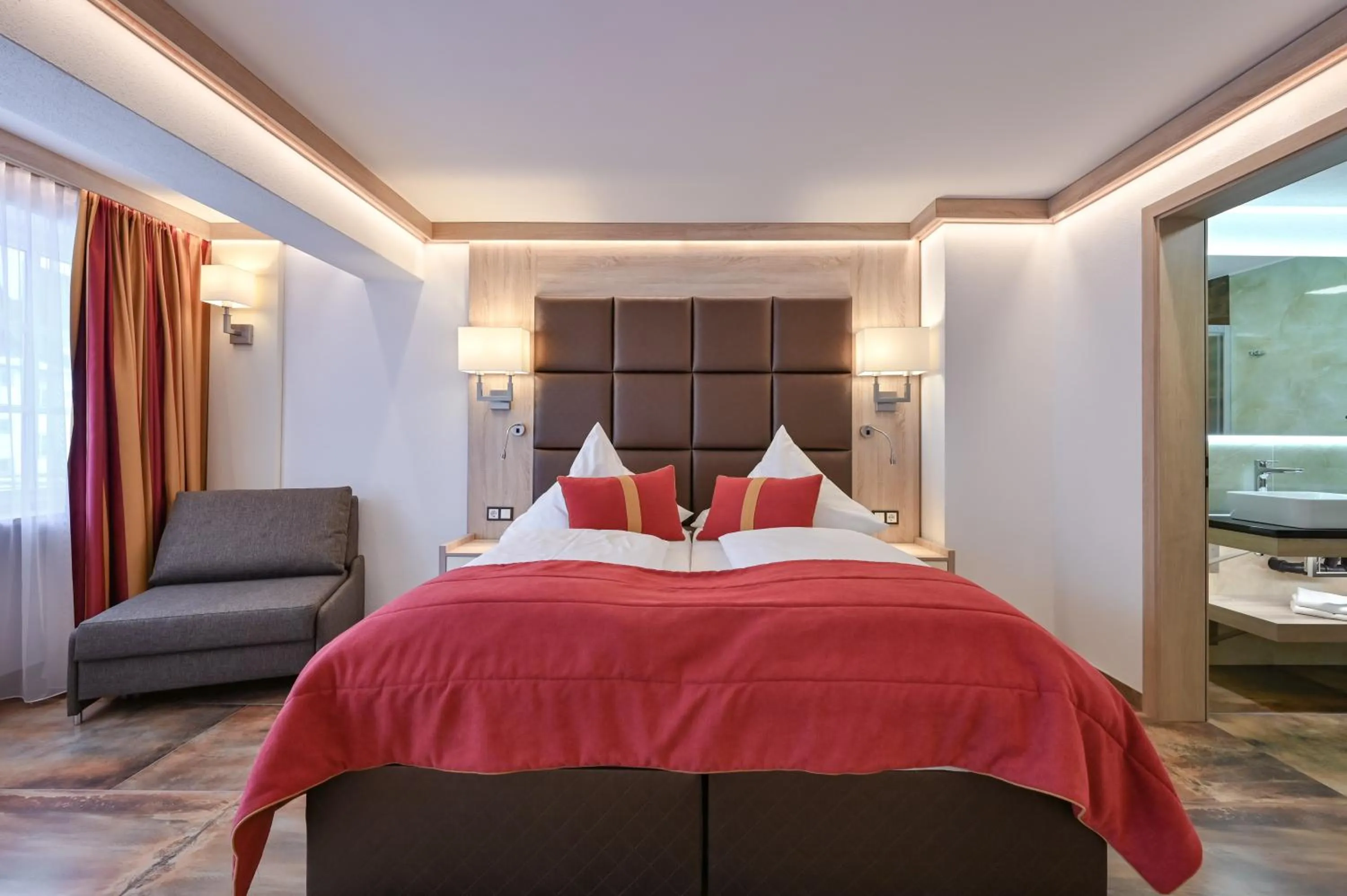 Bedroom, Bed in Hotel Ludwigs