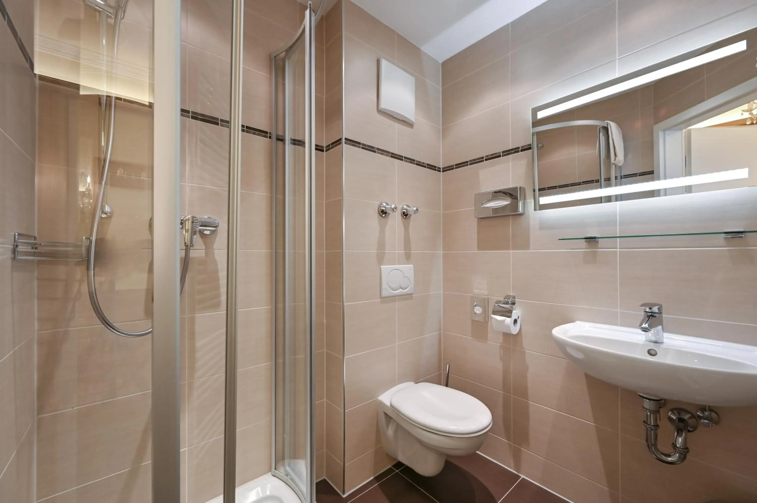 Bathroom in Hotel Ludwigs