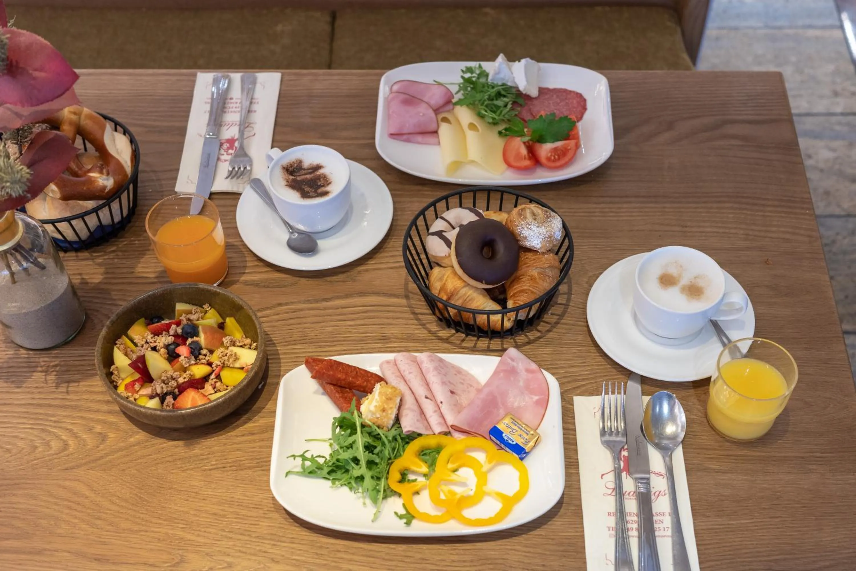 Breakfast in Hotel Ludwigs