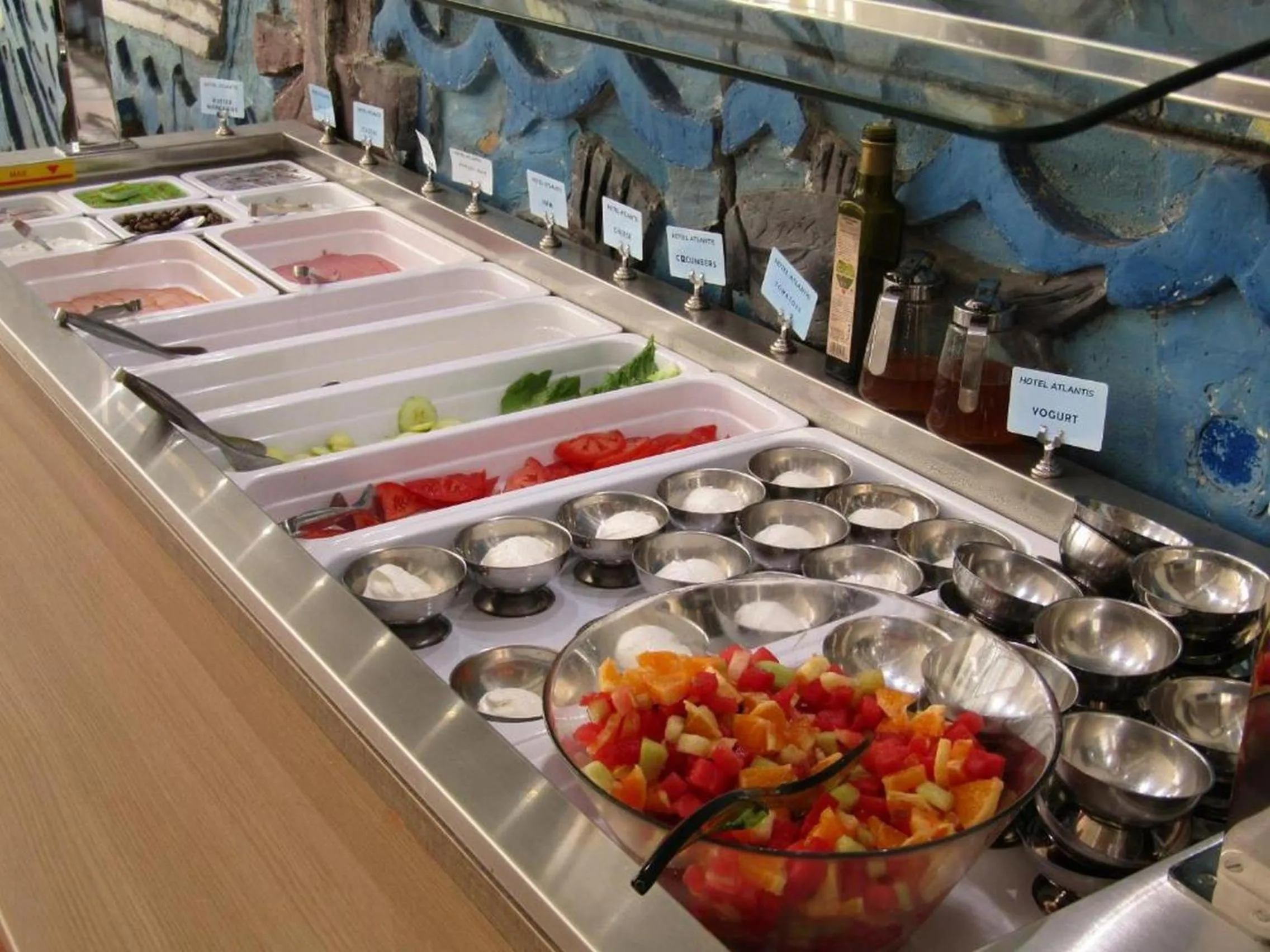 Breakfast in Atlantis Hotel