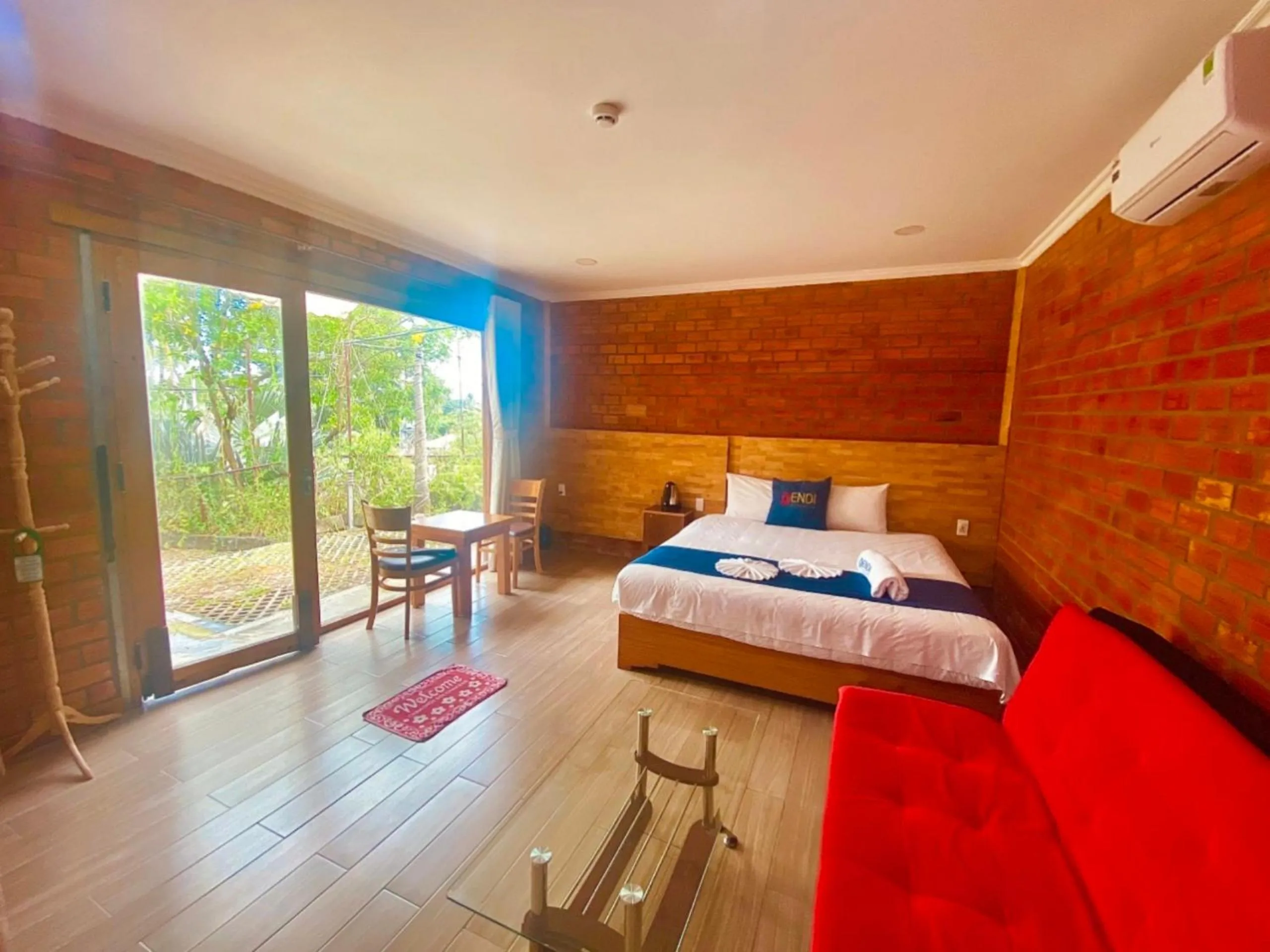Bed in Dendi Resort Phu Quoc