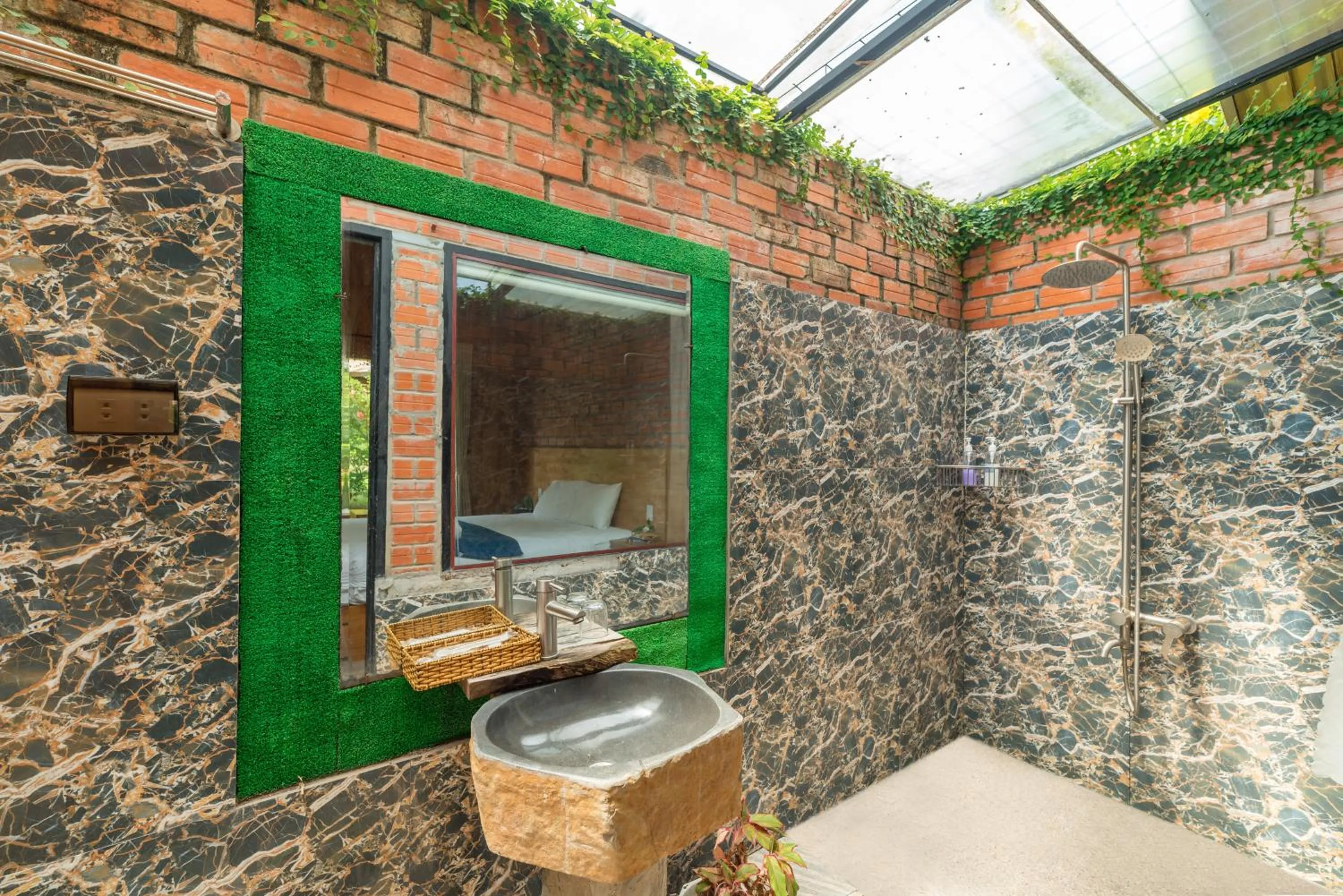 Bathroom in Dendi Resort Phu Quoc