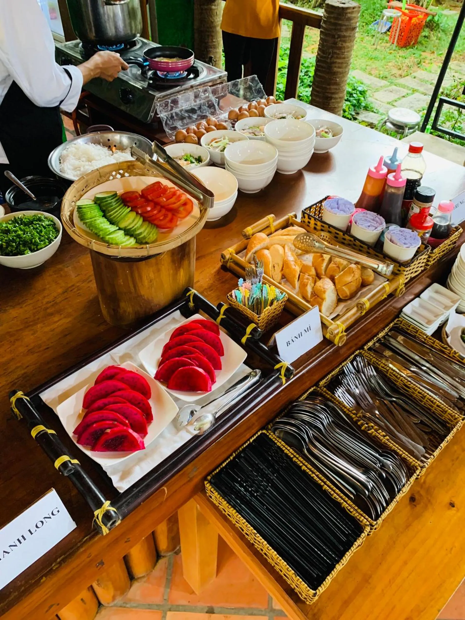 Breakfast in Dendi Resort Phu Quoc