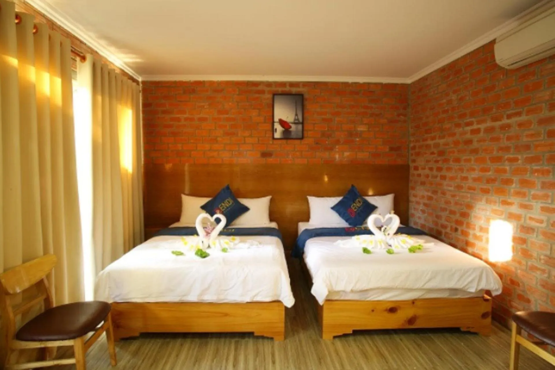 Bed in Dendi Resort Phu Quoc