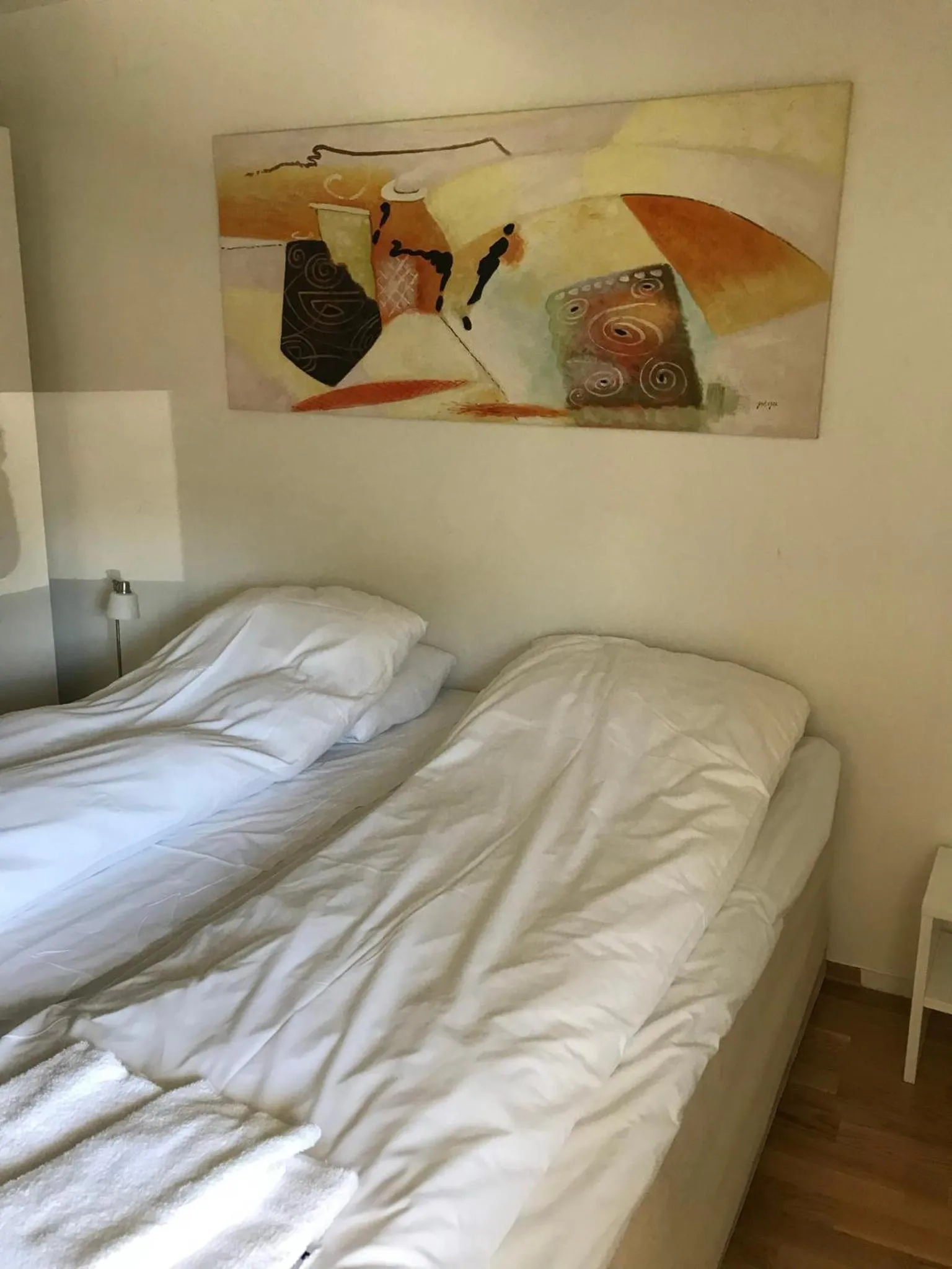 Bed in Parken Terrasse Apartment Hotel