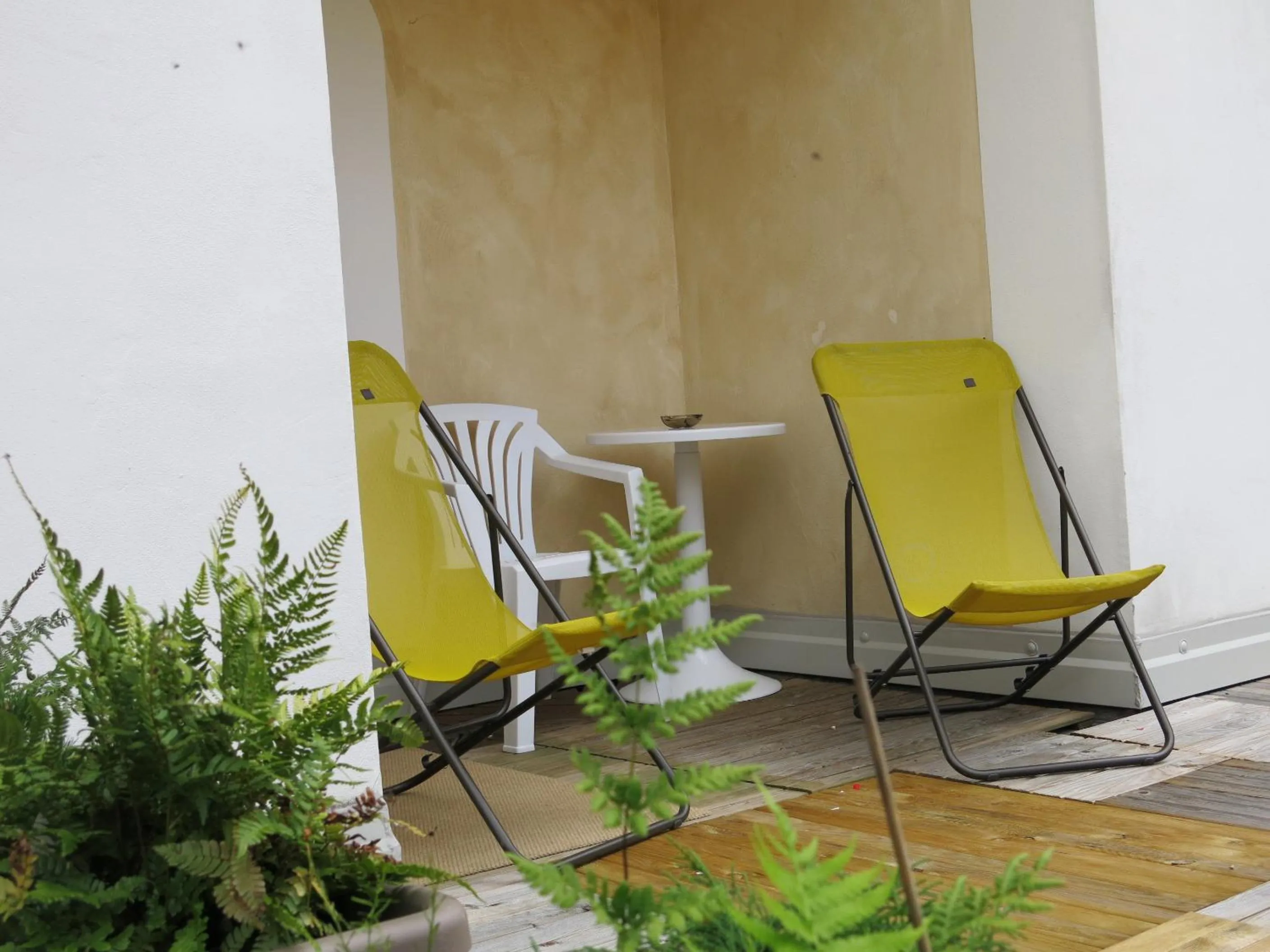 Patio in Digonera Historic Hotel B&B