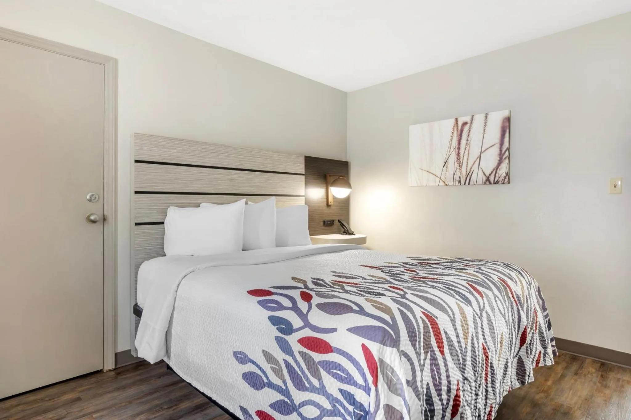 Photo of the whole room, Bed in Red Roof Inn Dunn