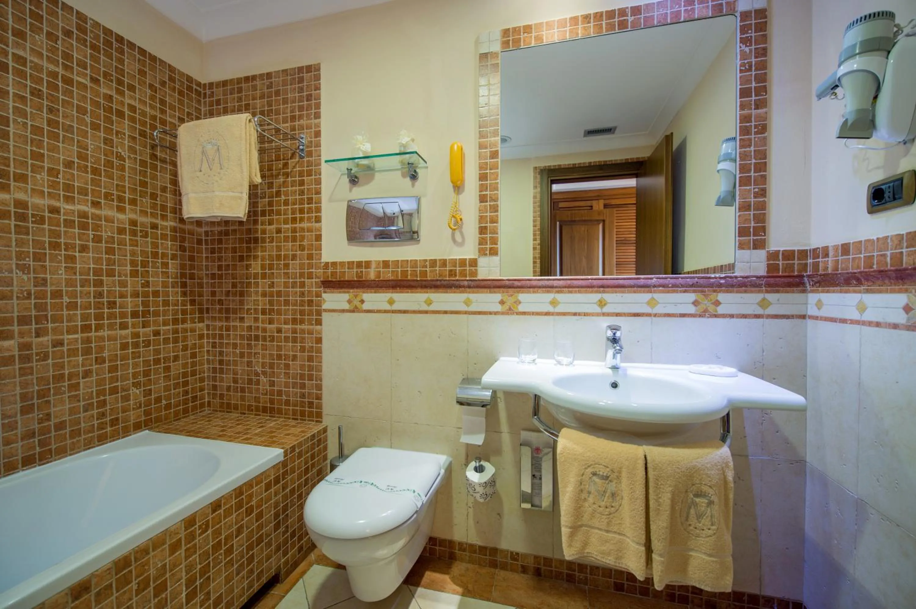 Bathroom in Hotel Michelangelo