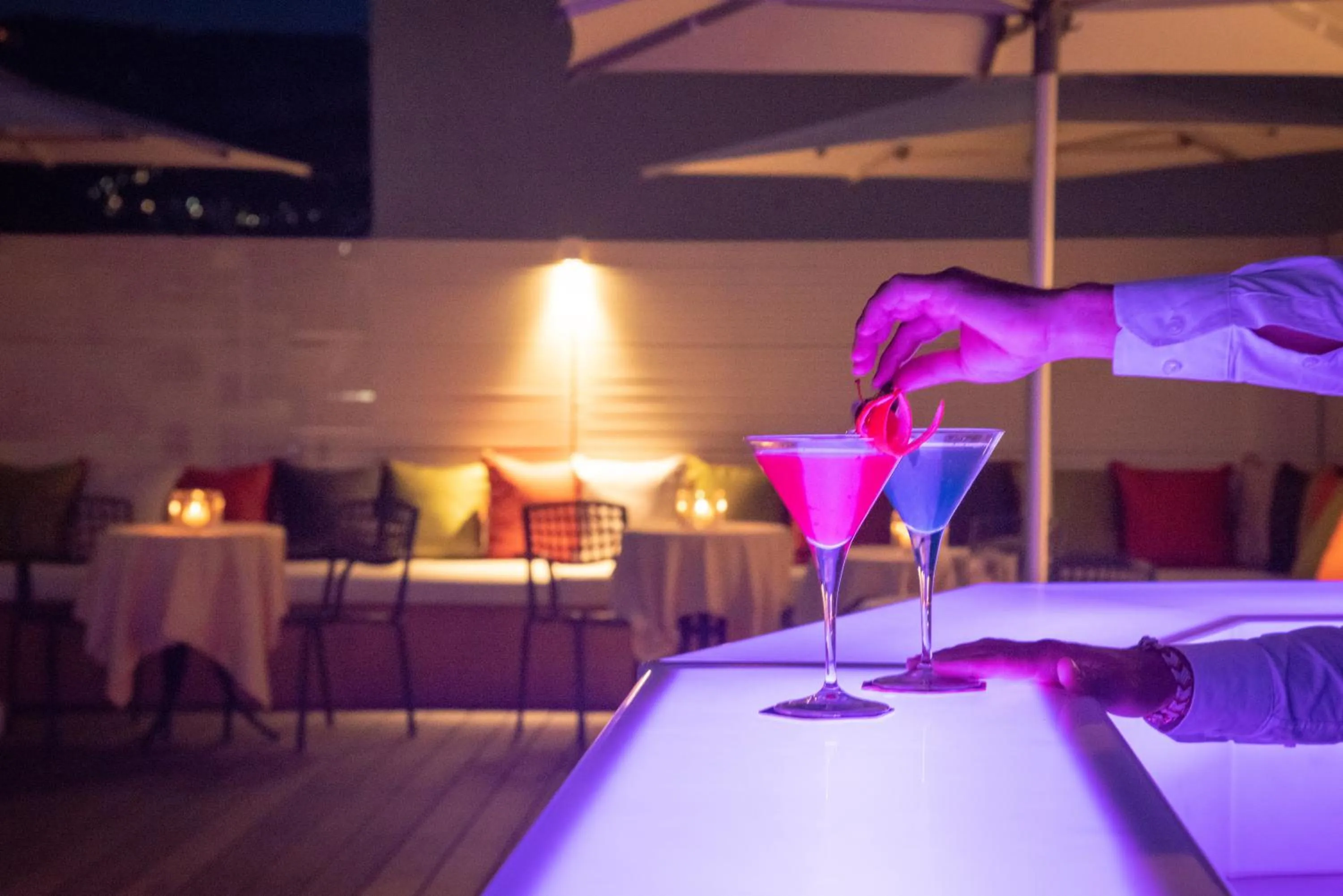 Lounge or bar in Hotel Michelangelo