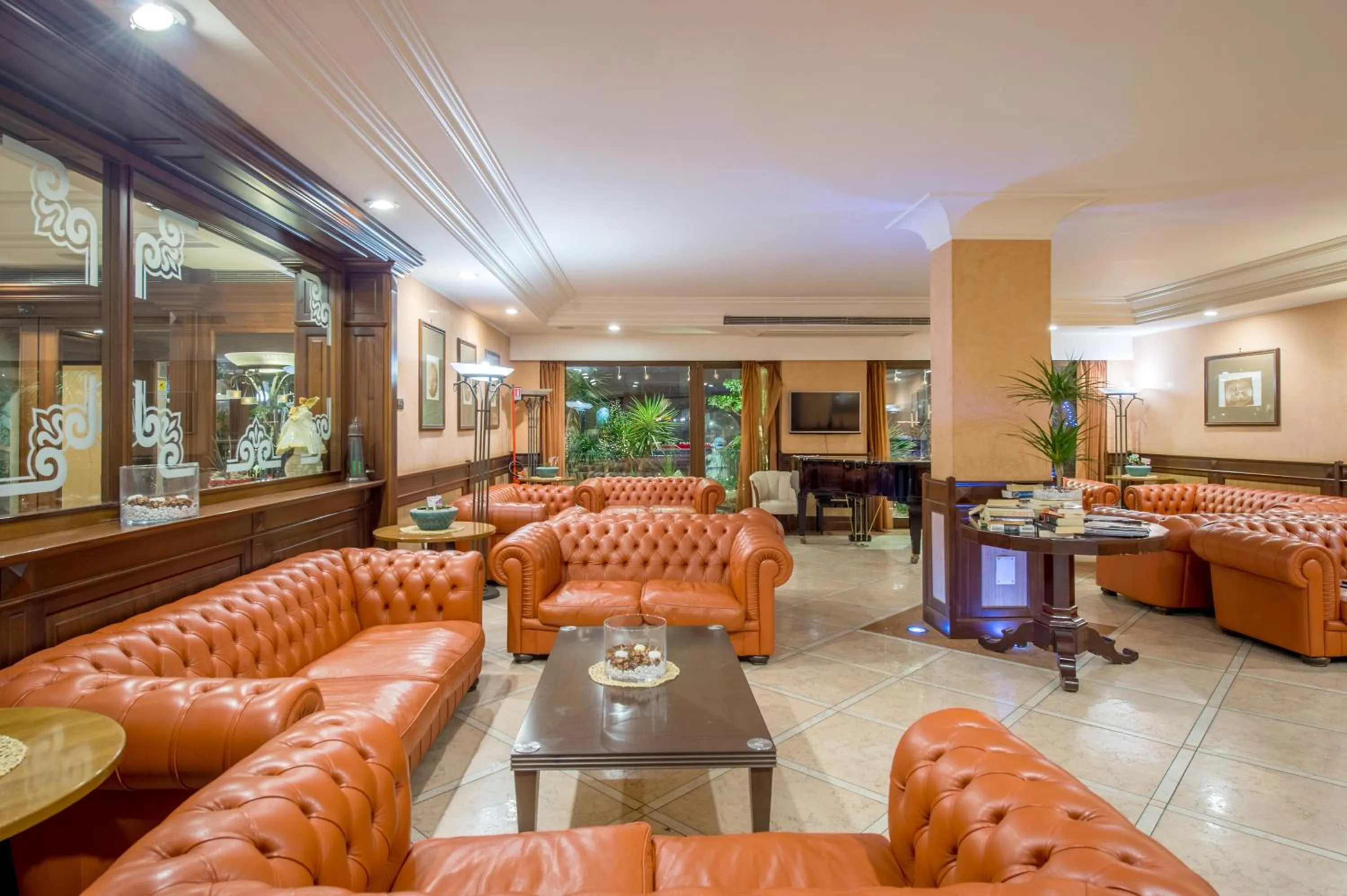 Lobby or reception in Hotel Michelangelo