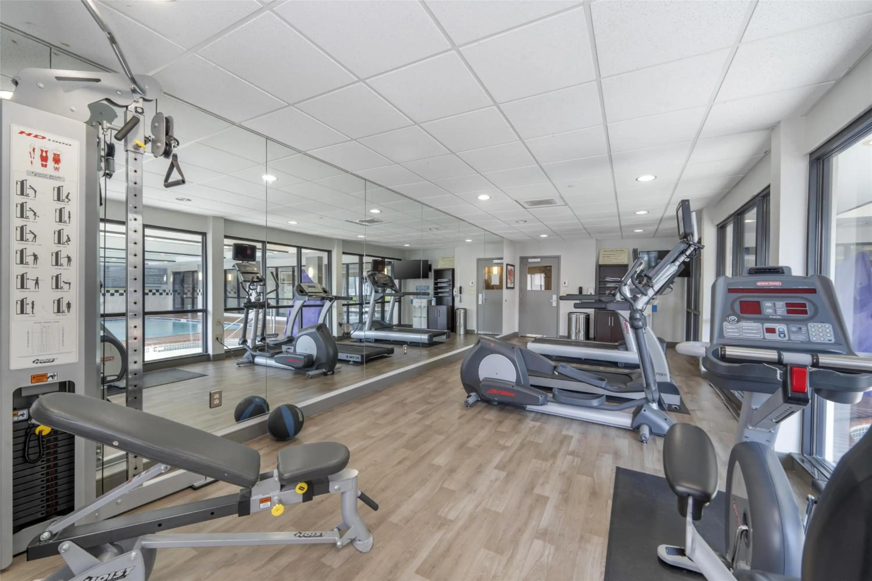 Fitness centre/facilities in Best Western Plus Castlerock Inn & Suites