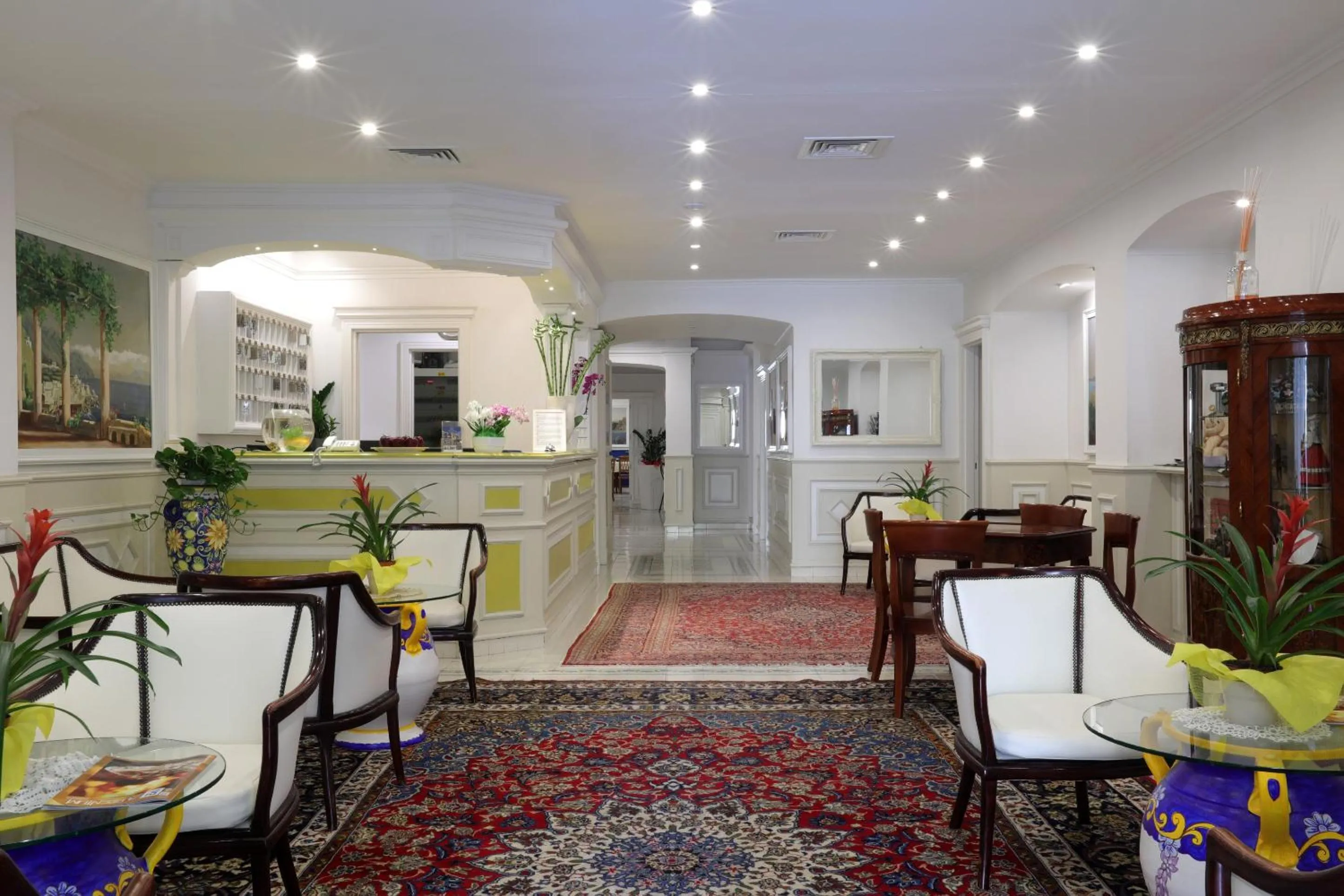 Lobby or reception in Hotel Astoria Sorrento