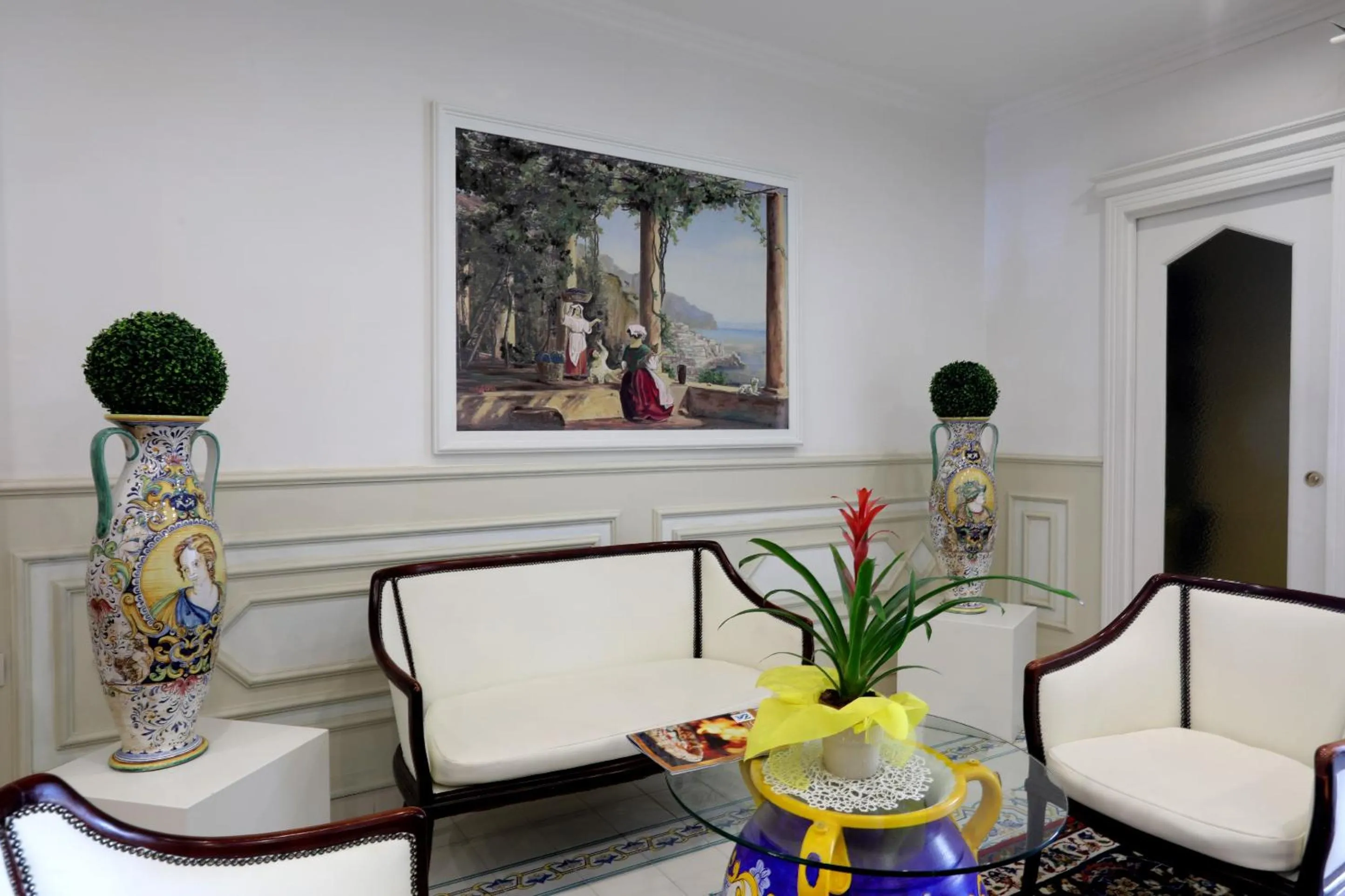 Lobby or reception in Hotel Astoria Sorrento