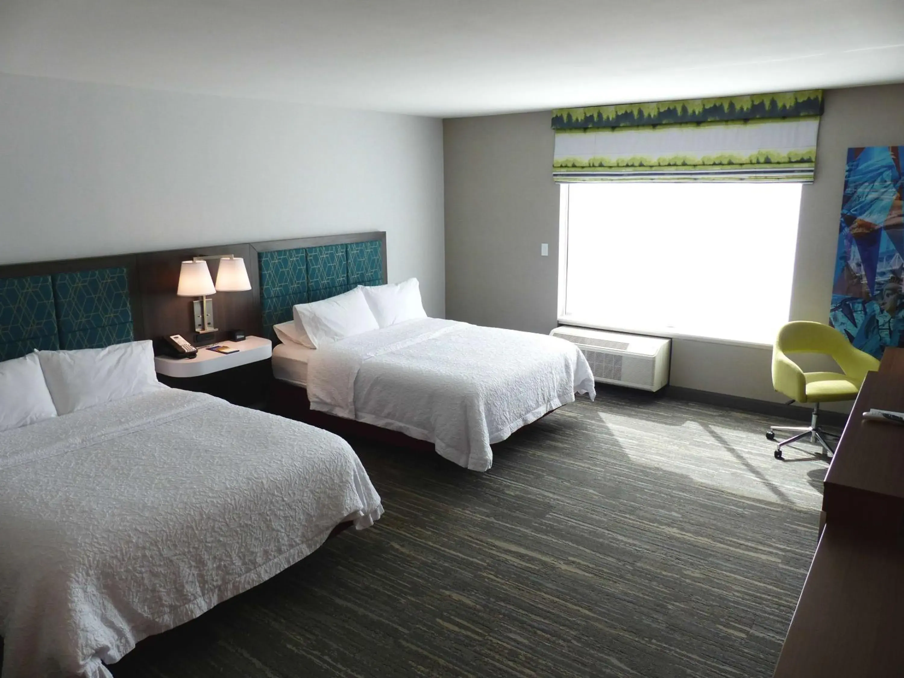 Queen Room with Two Queen Beds - Mobility and Hearing Access/Non-Smoking in Hampton Inn By Hilton Paramus Queen Room with Two Queen Beds - Mobility and Hearing Access/Non-Smoking in Hampton Inn By Hilton Paramus