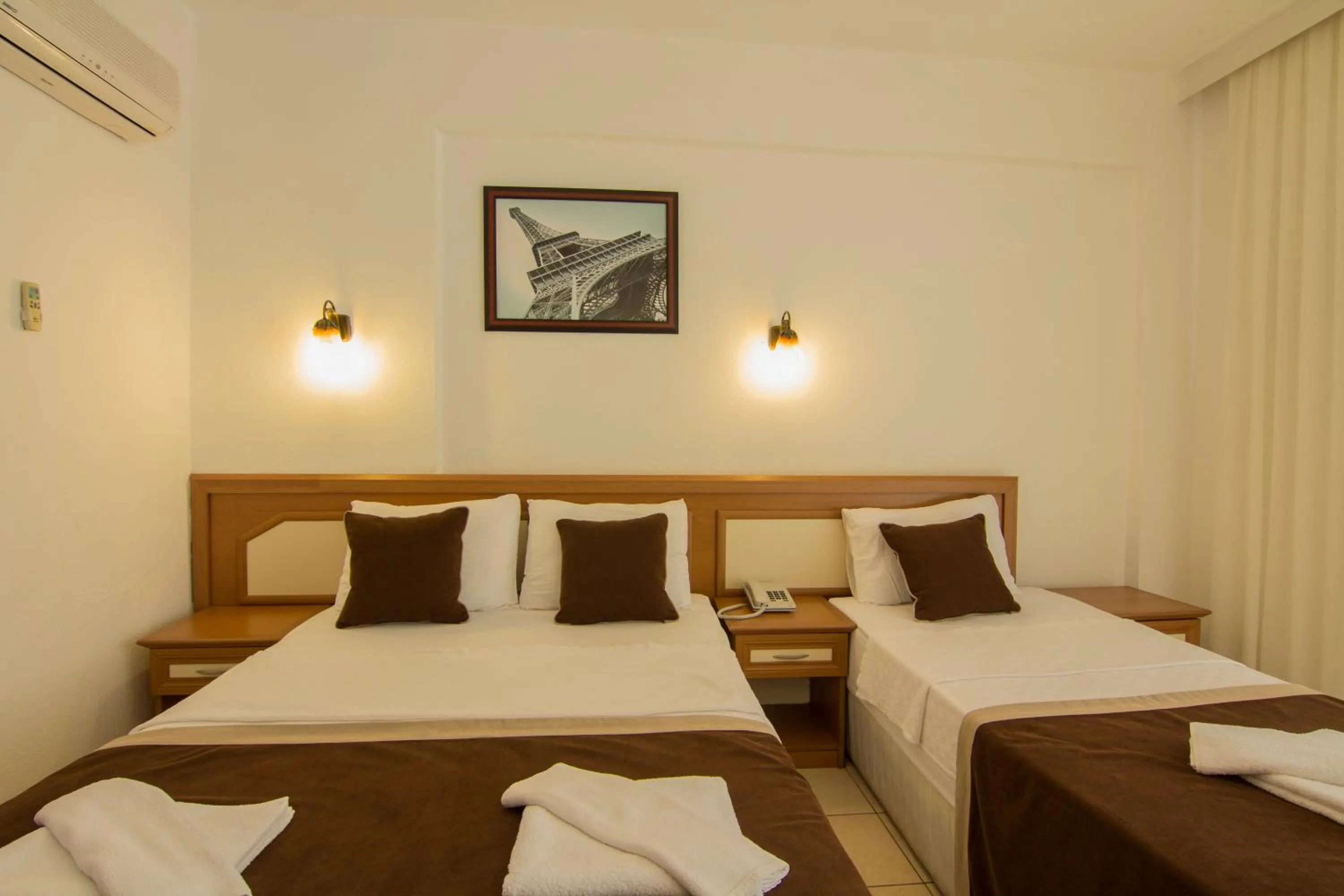 Bed in Belcekum Beach Hotel