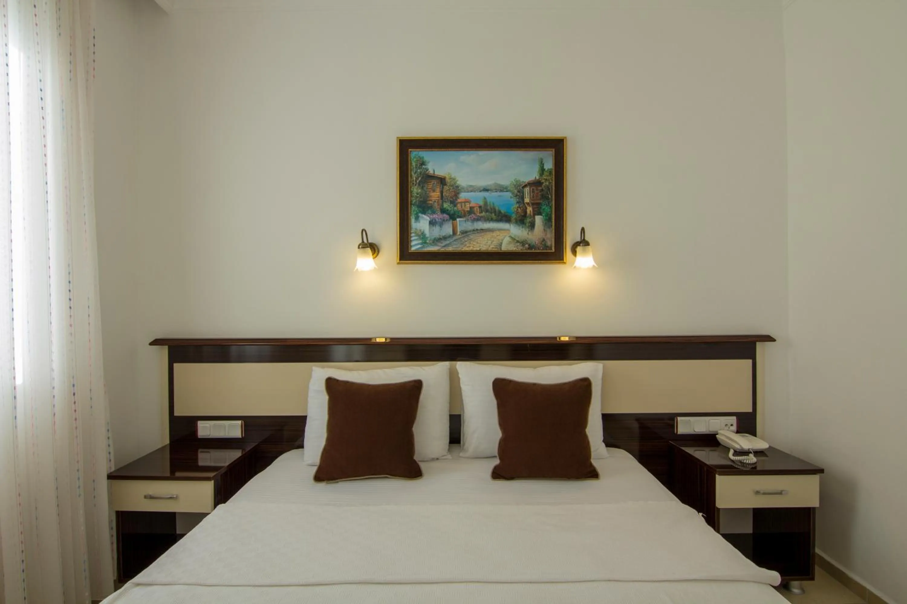 Bed in Belcekum Beach Hotel