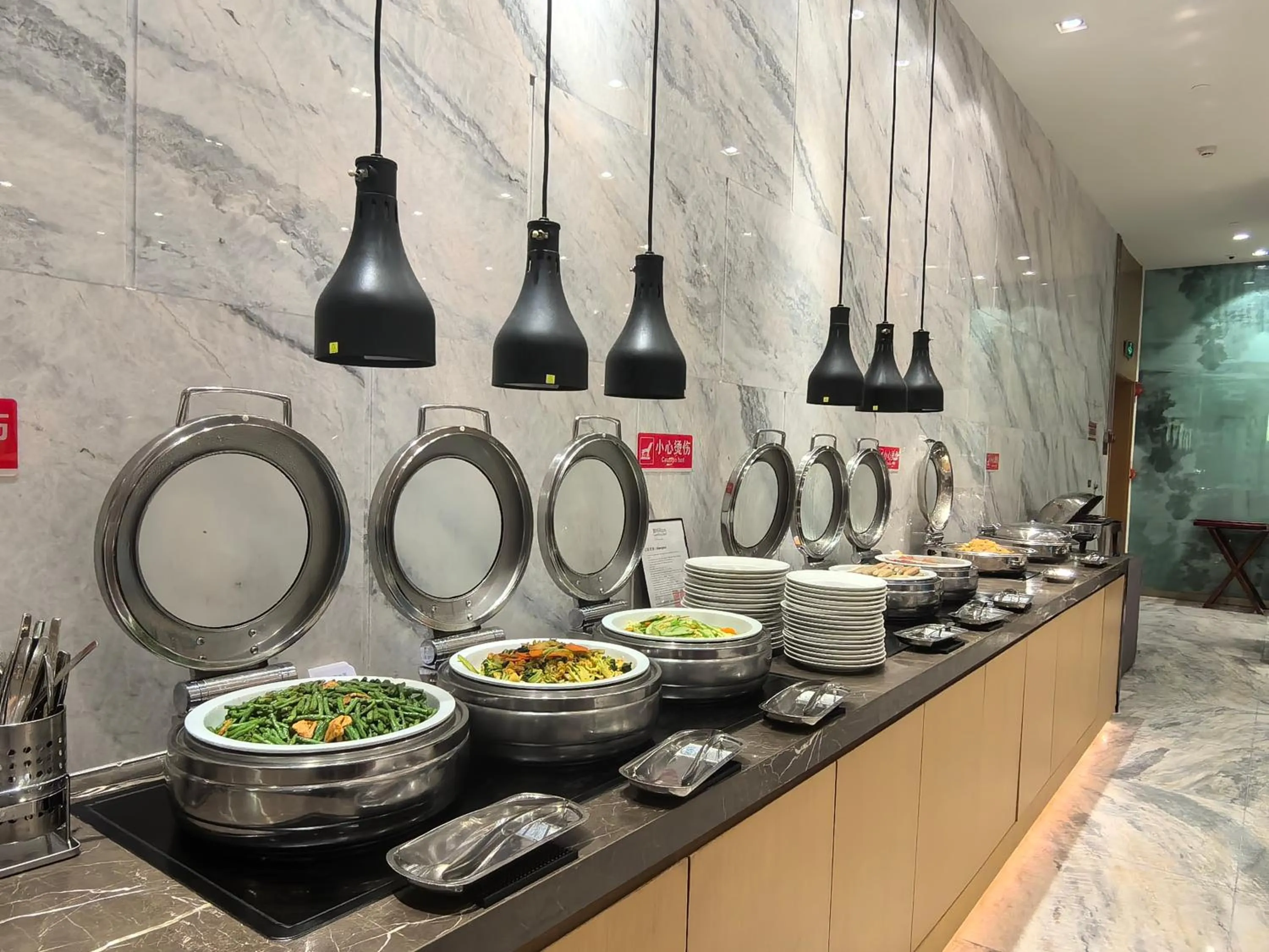 Breakfast in Hilton Garden Inn Qidong