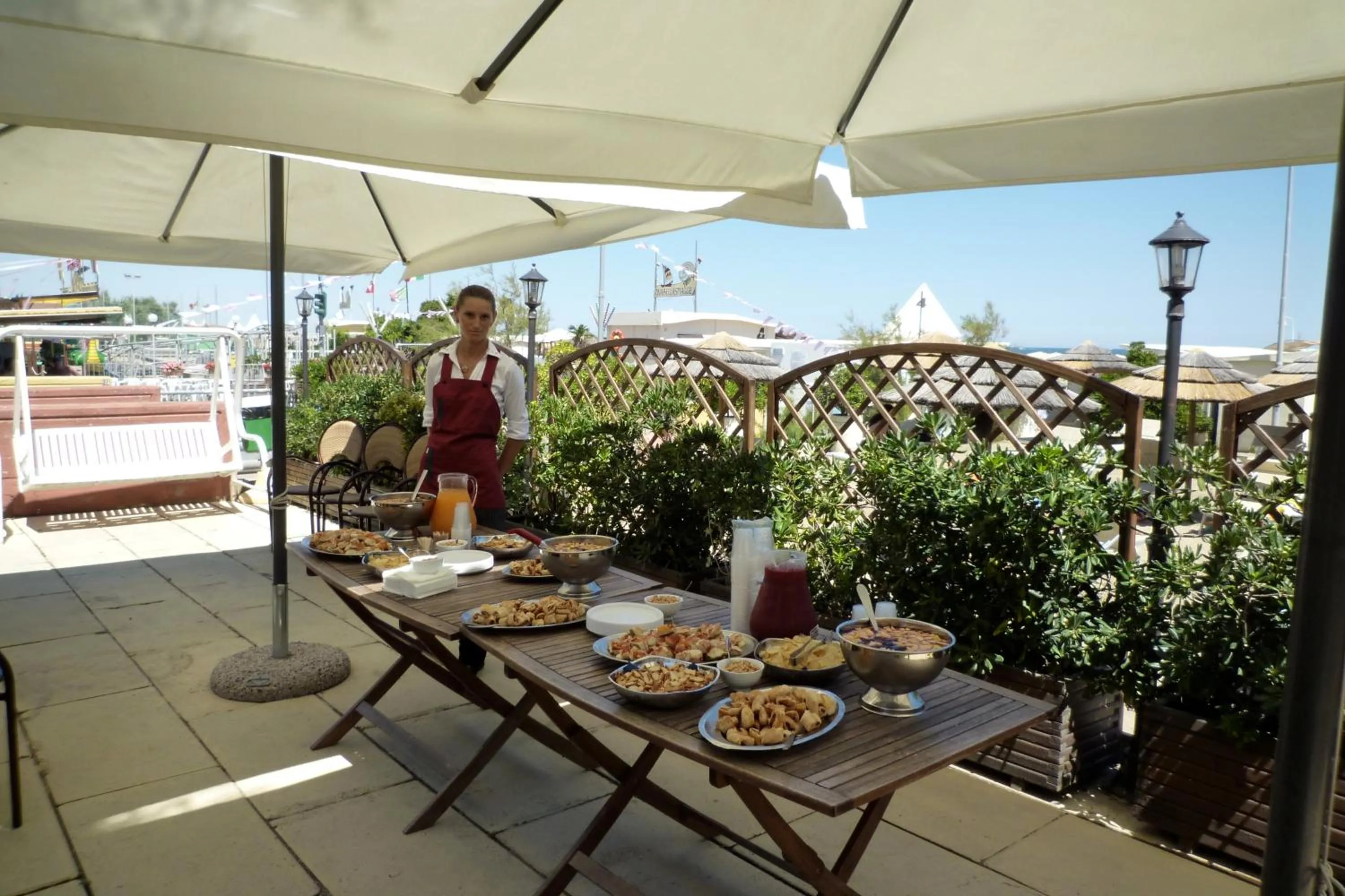 Garden in Hotel Sara