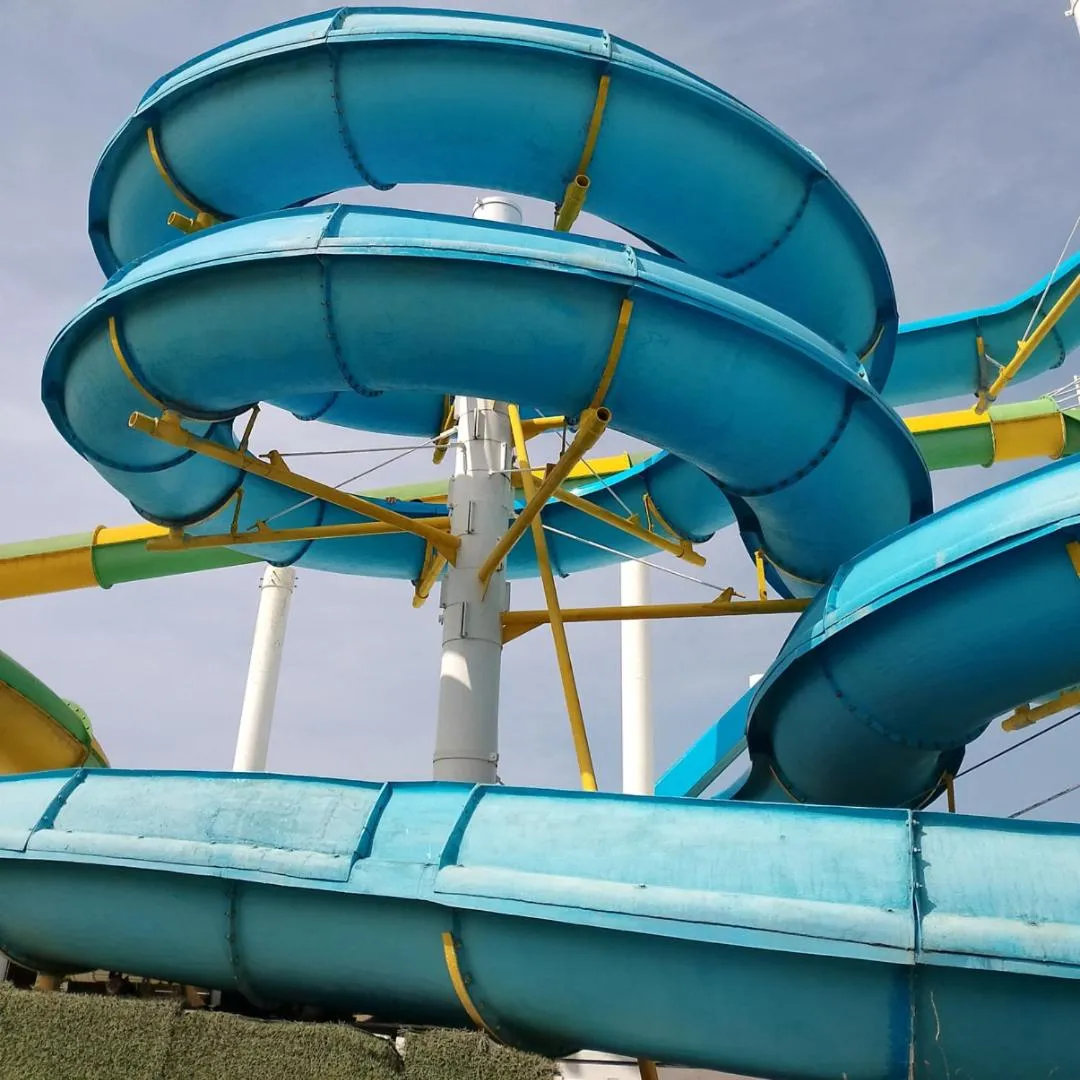 Aqua park in Hotel Sara