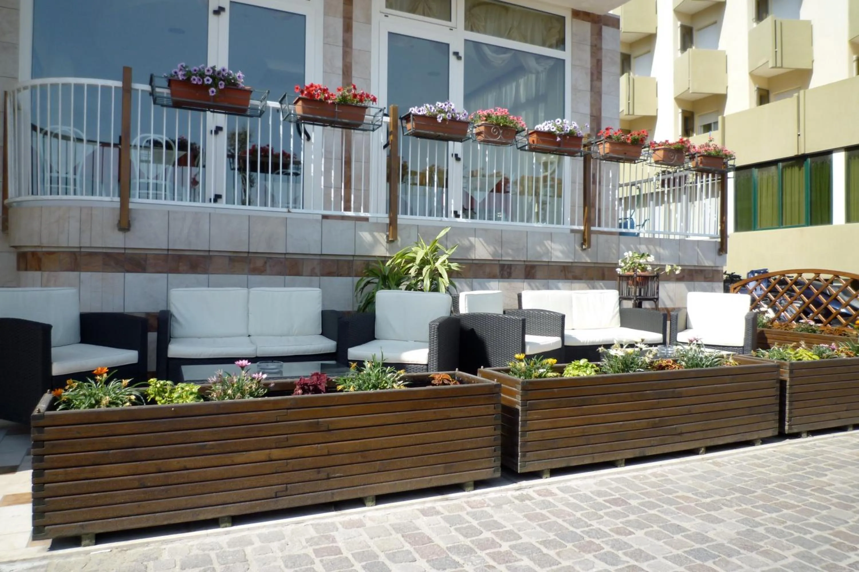 Facade/entrance in Hotel Sara