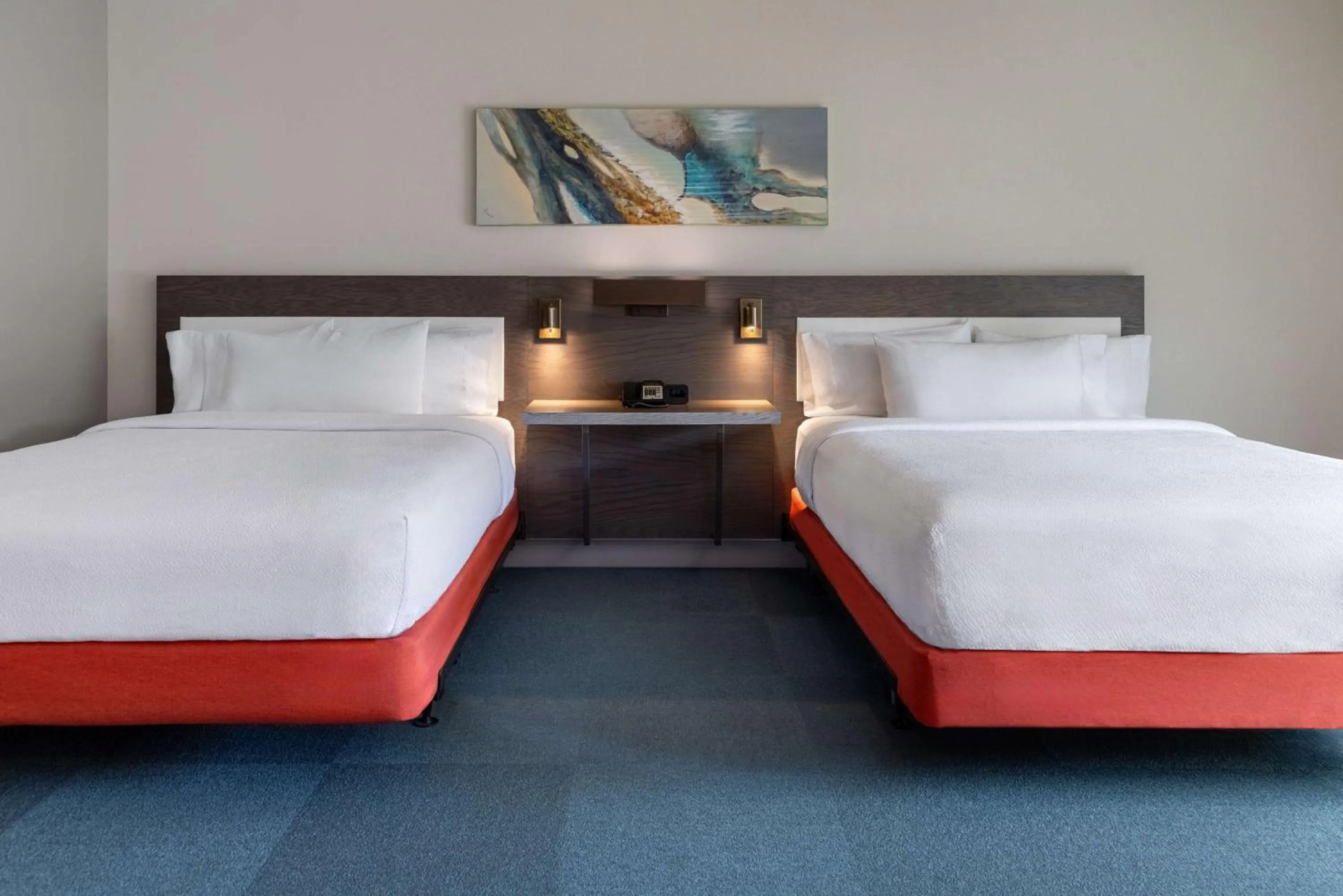 Bed in Hilton Garden Inn Fredericton