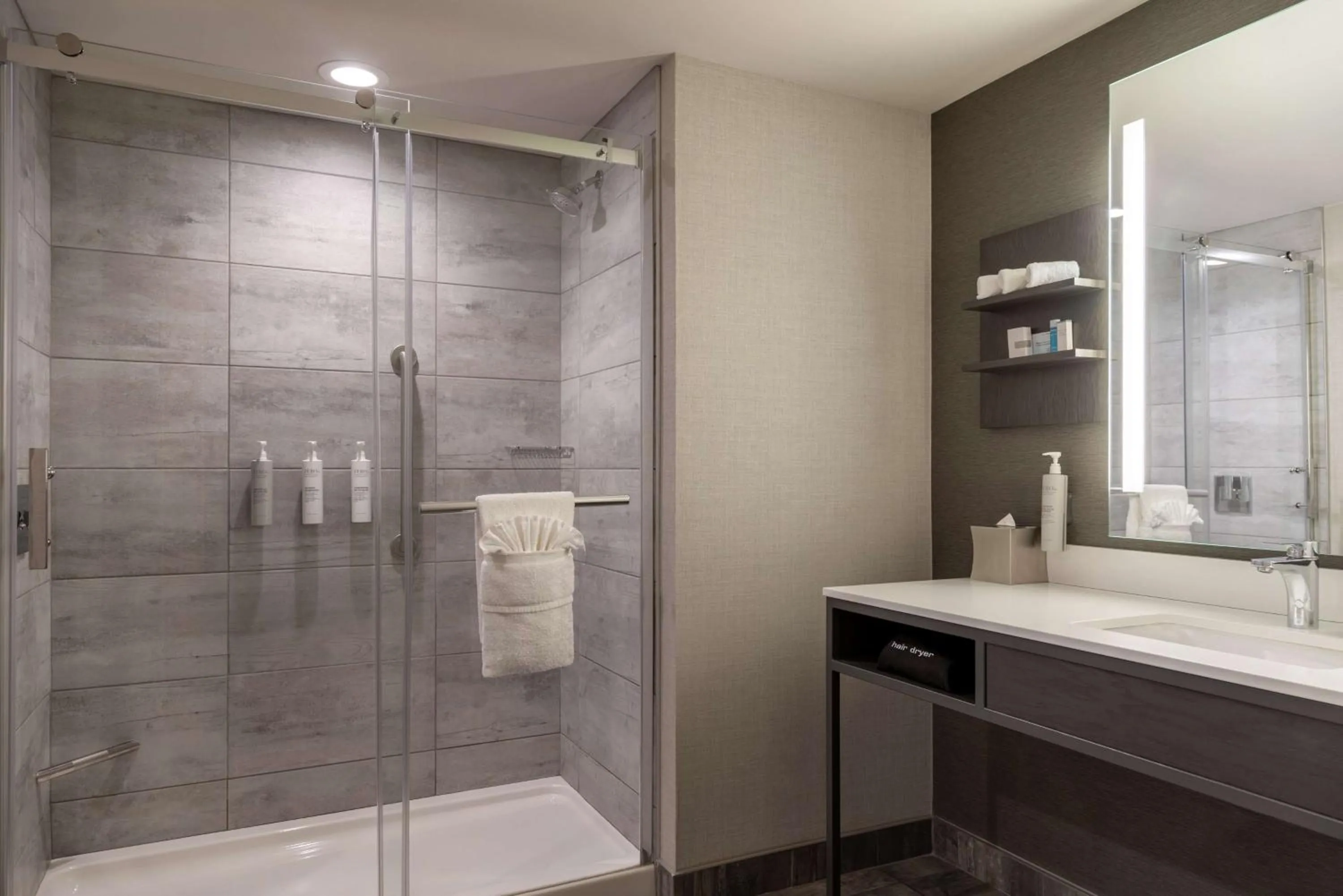 Bathroom in Hilton Garden Inn Fredericton