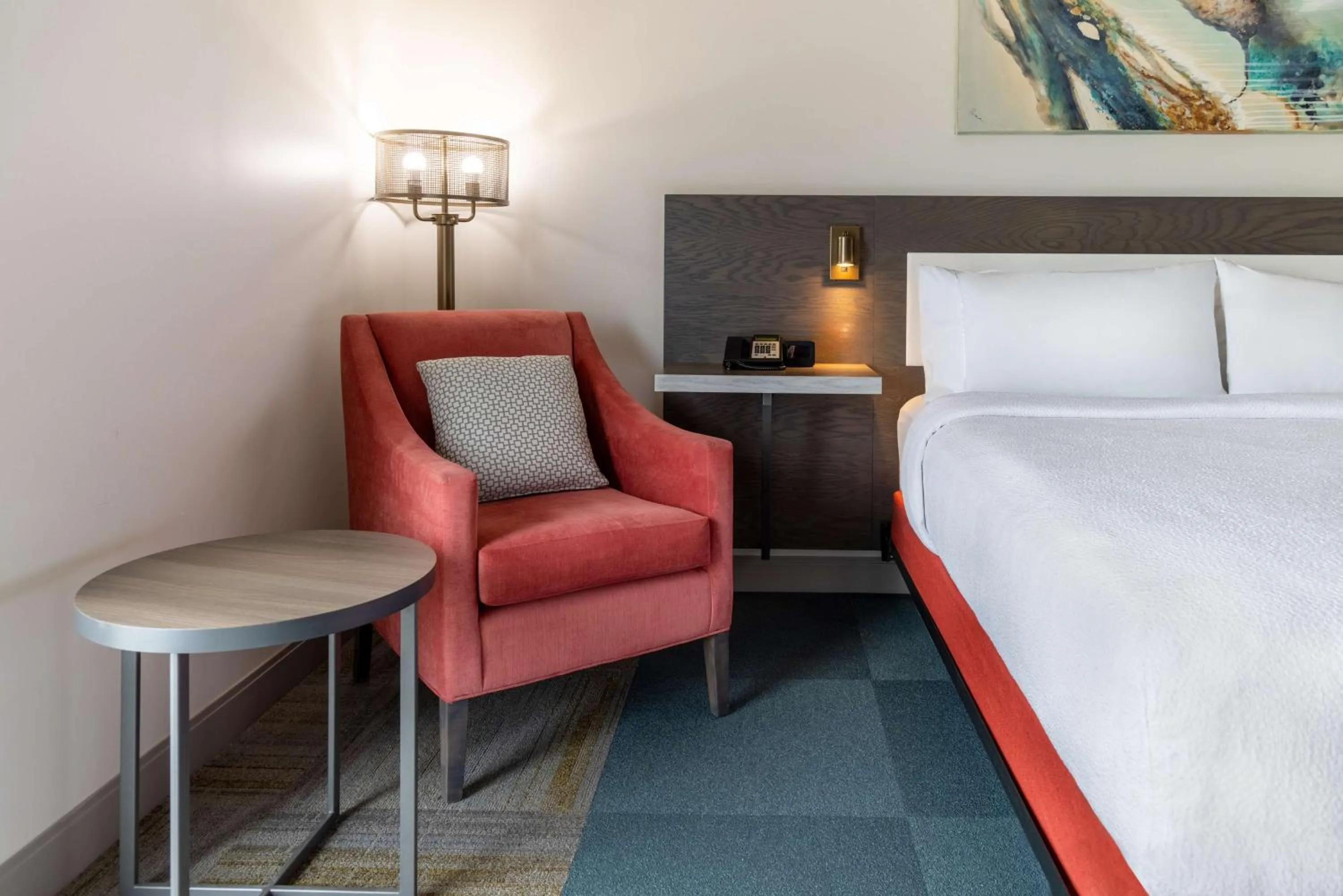 Bed in Hilton Garden Inn Fredericton