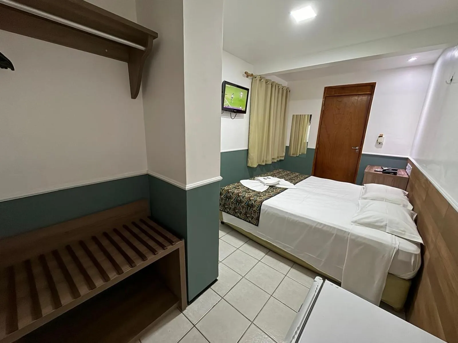 Bed in Abrolhos Praia Hotel