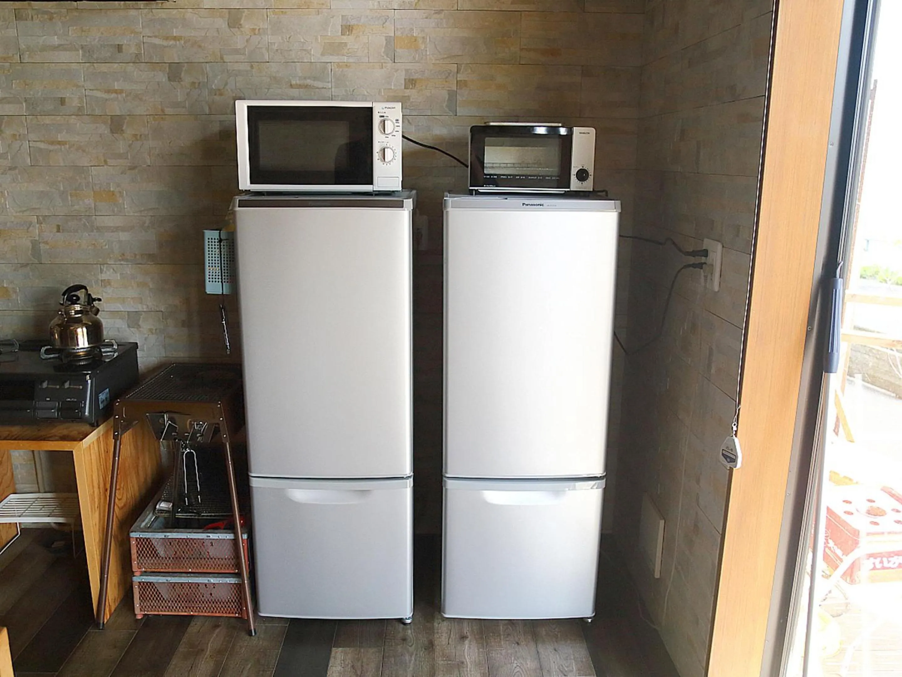 Communal kitchen in HOSTEL Co-EDO