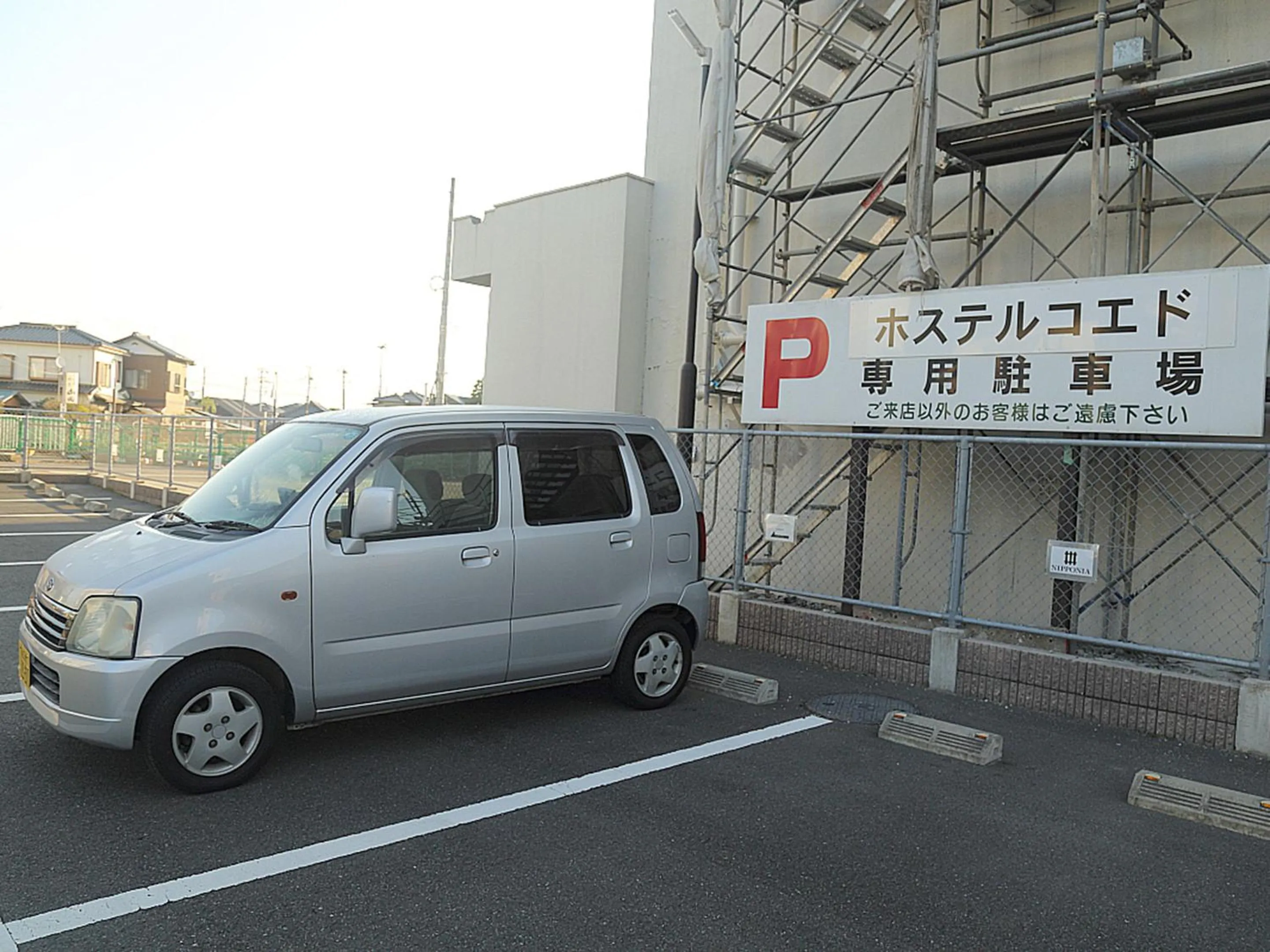 Parking in HOSTEL Co-EDO