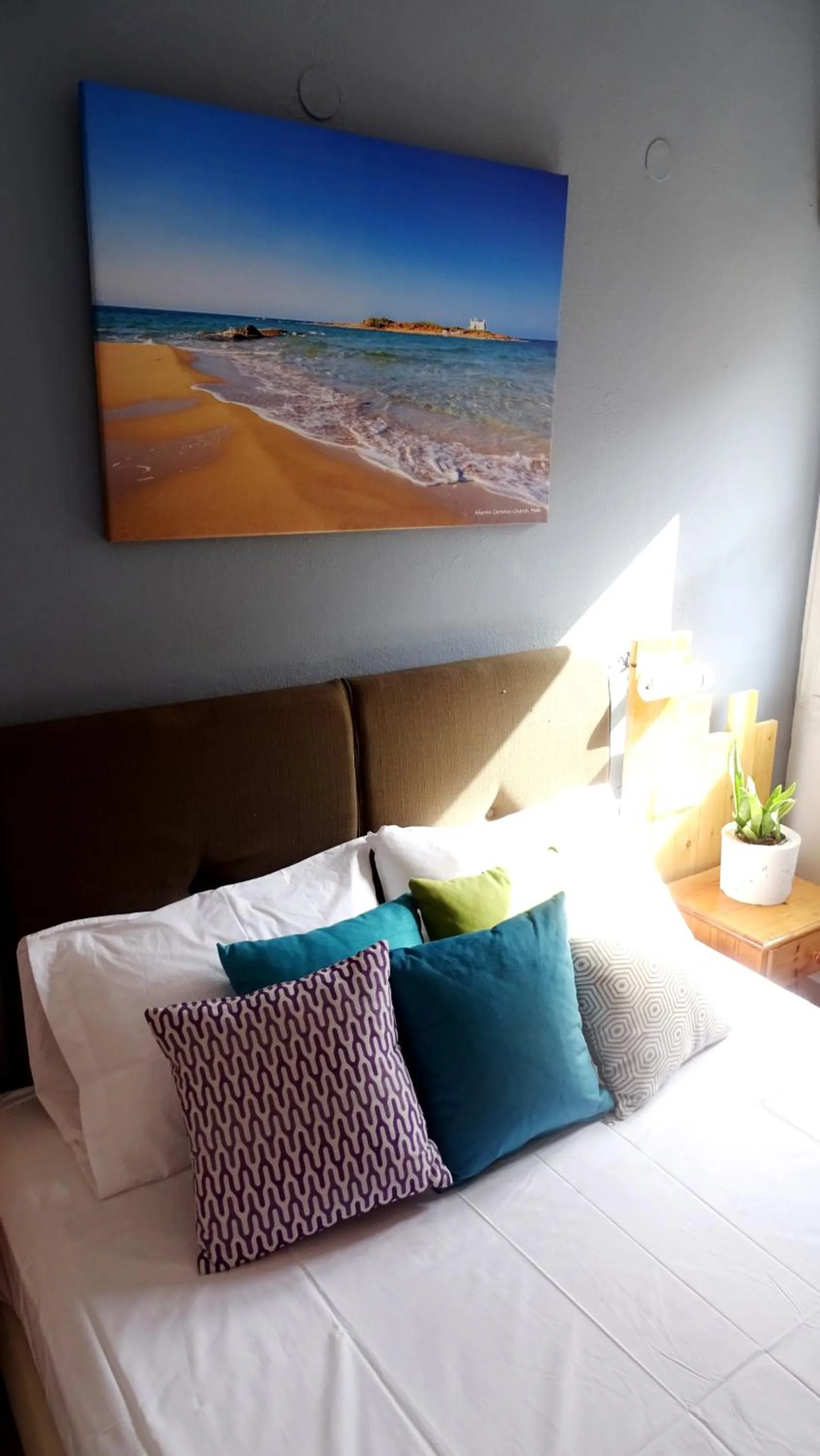 Bed in Malia Boutique Studios