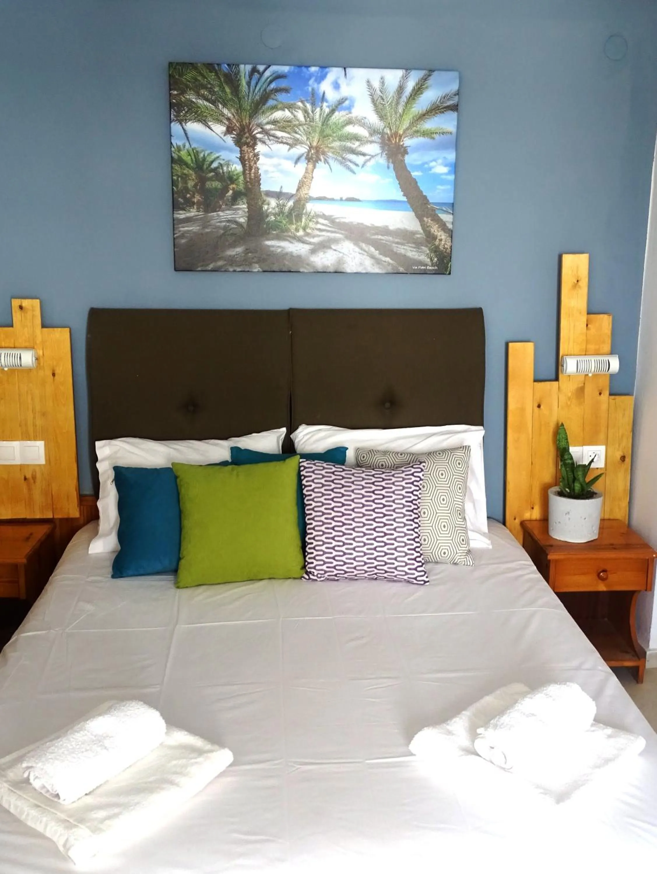 Bed in Malia Boutique Studios