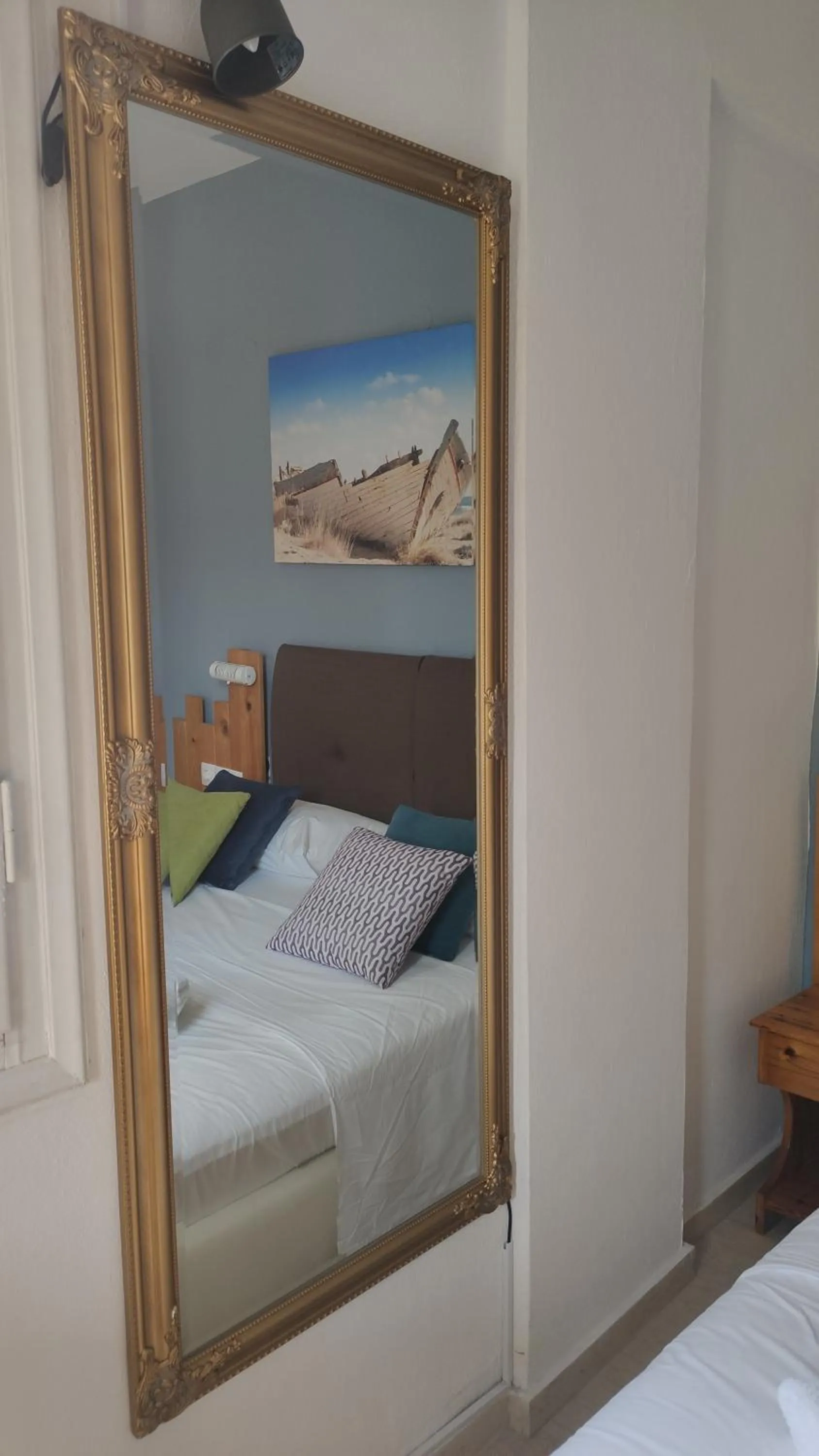 Decorative detail, Bed in Malia Boutique Studios