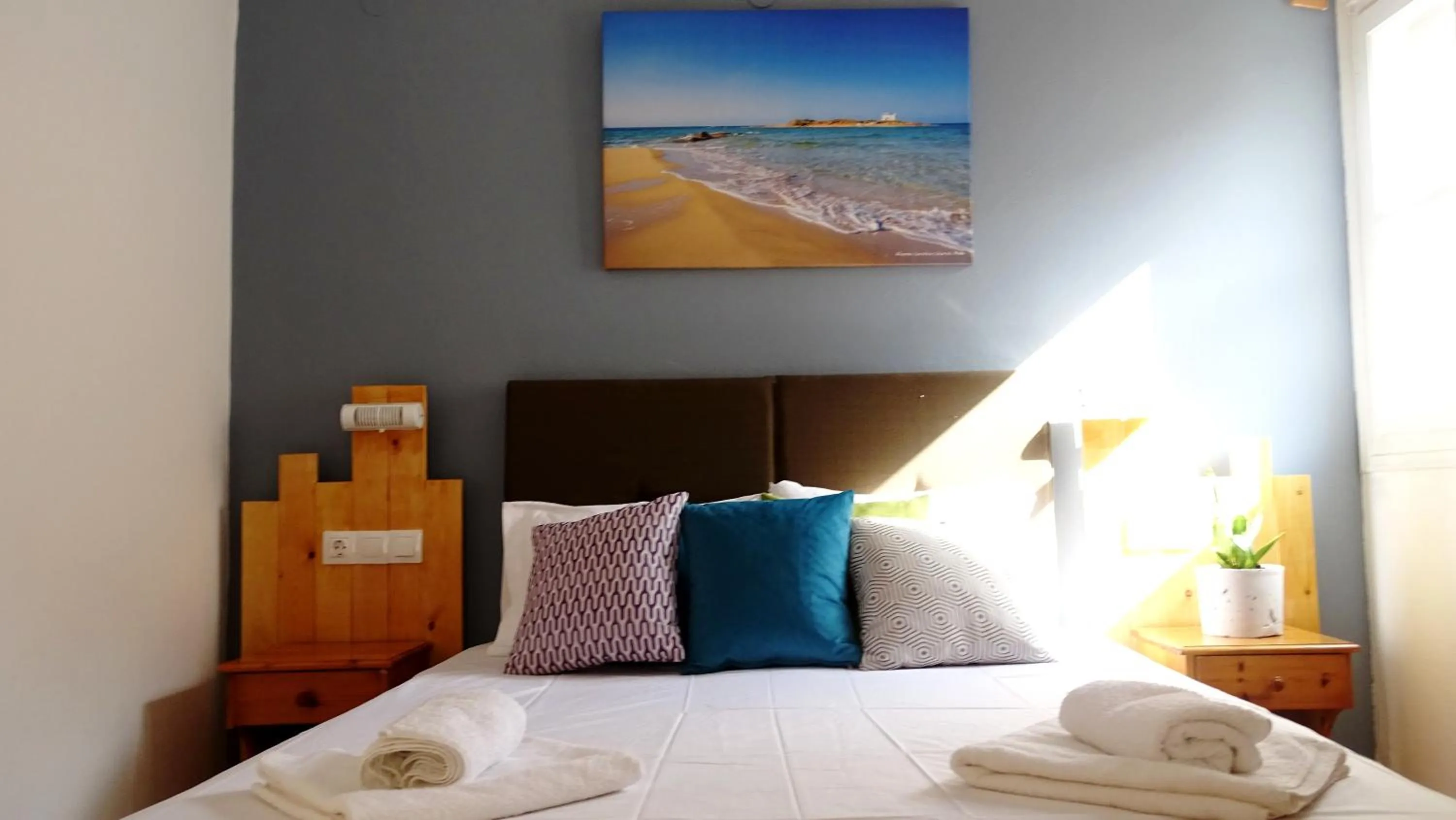 Bed in Malia Boutique Studios