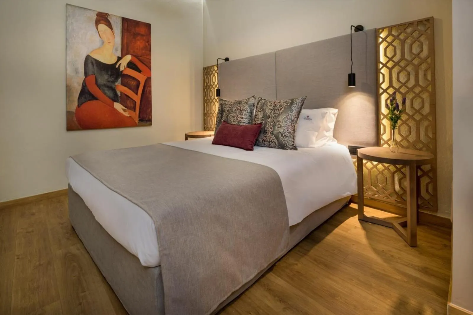 Bed in ELG Contessa Boutique Hotel