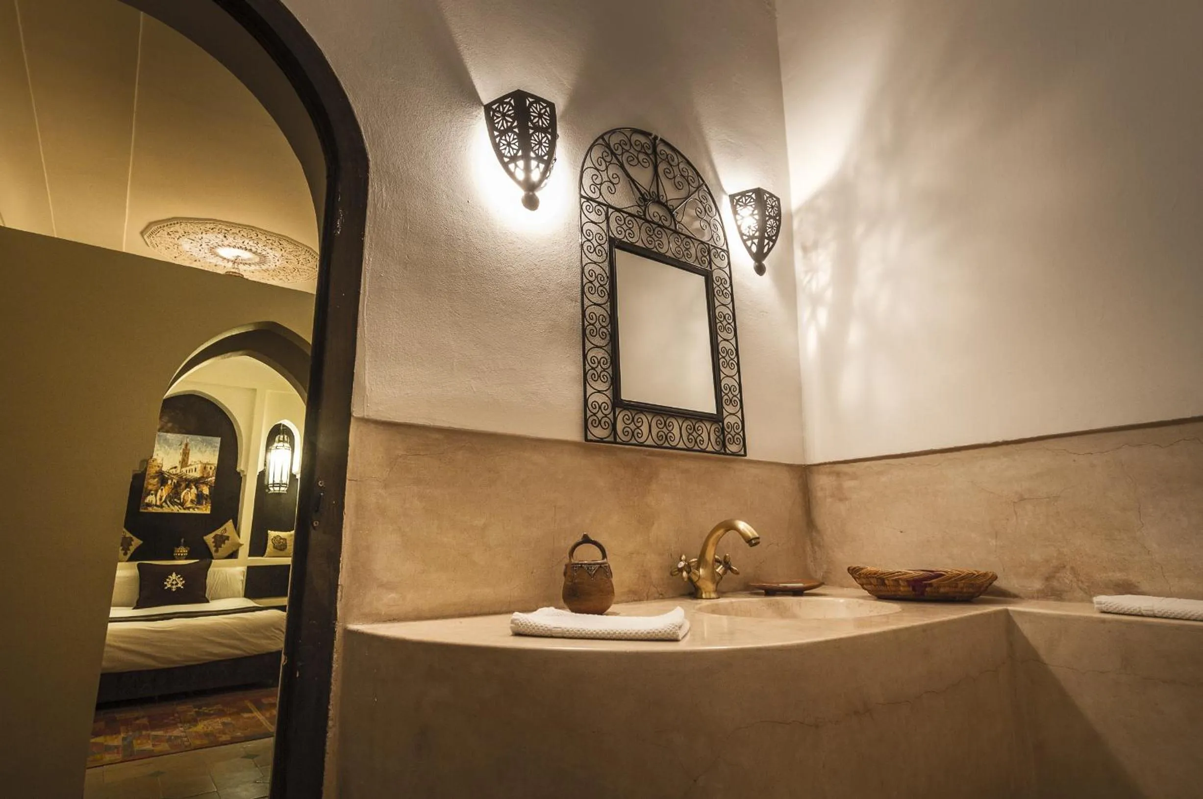 Bathroom in Riad Maud