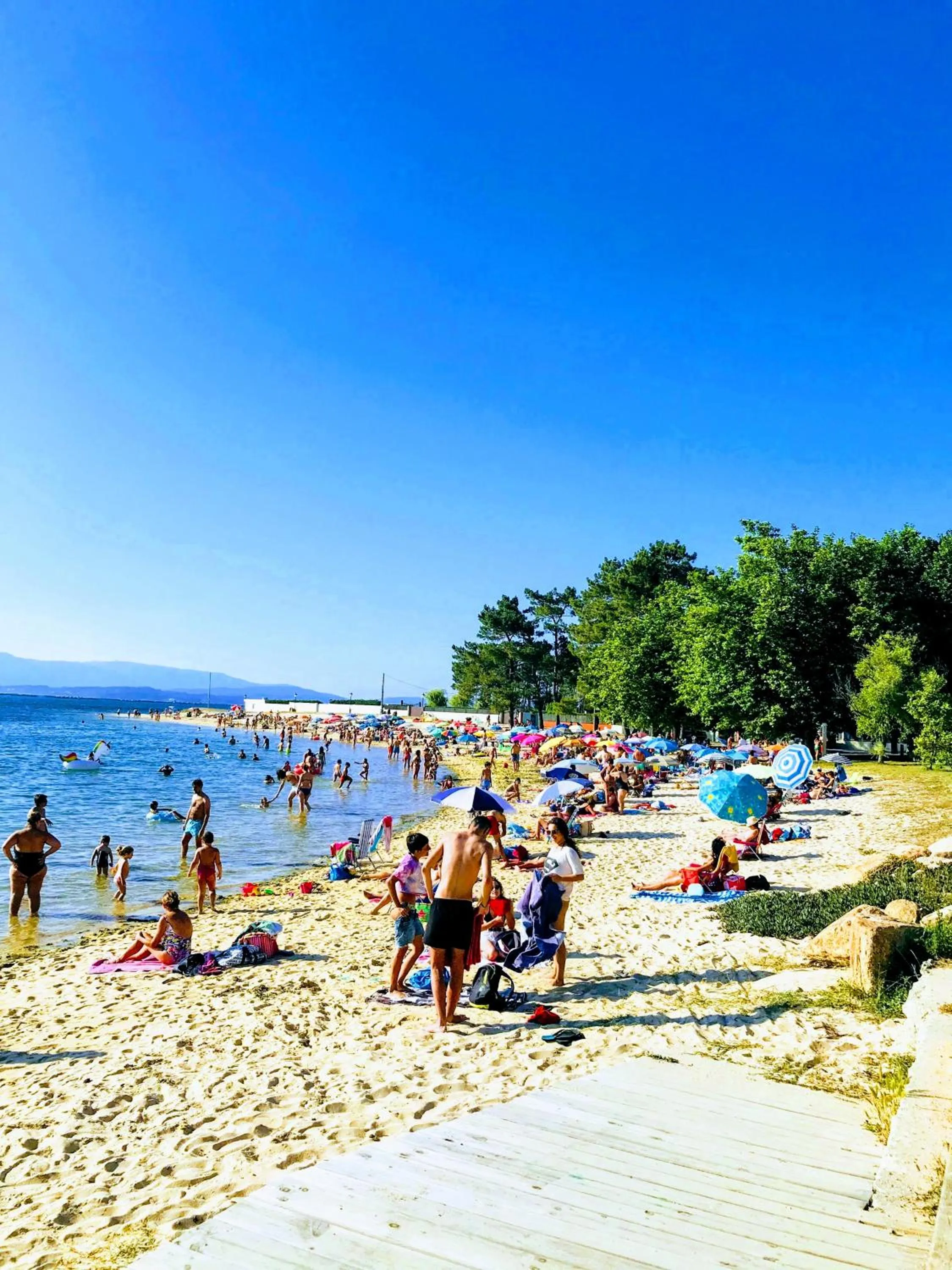 Beach in Hotel Bradomin