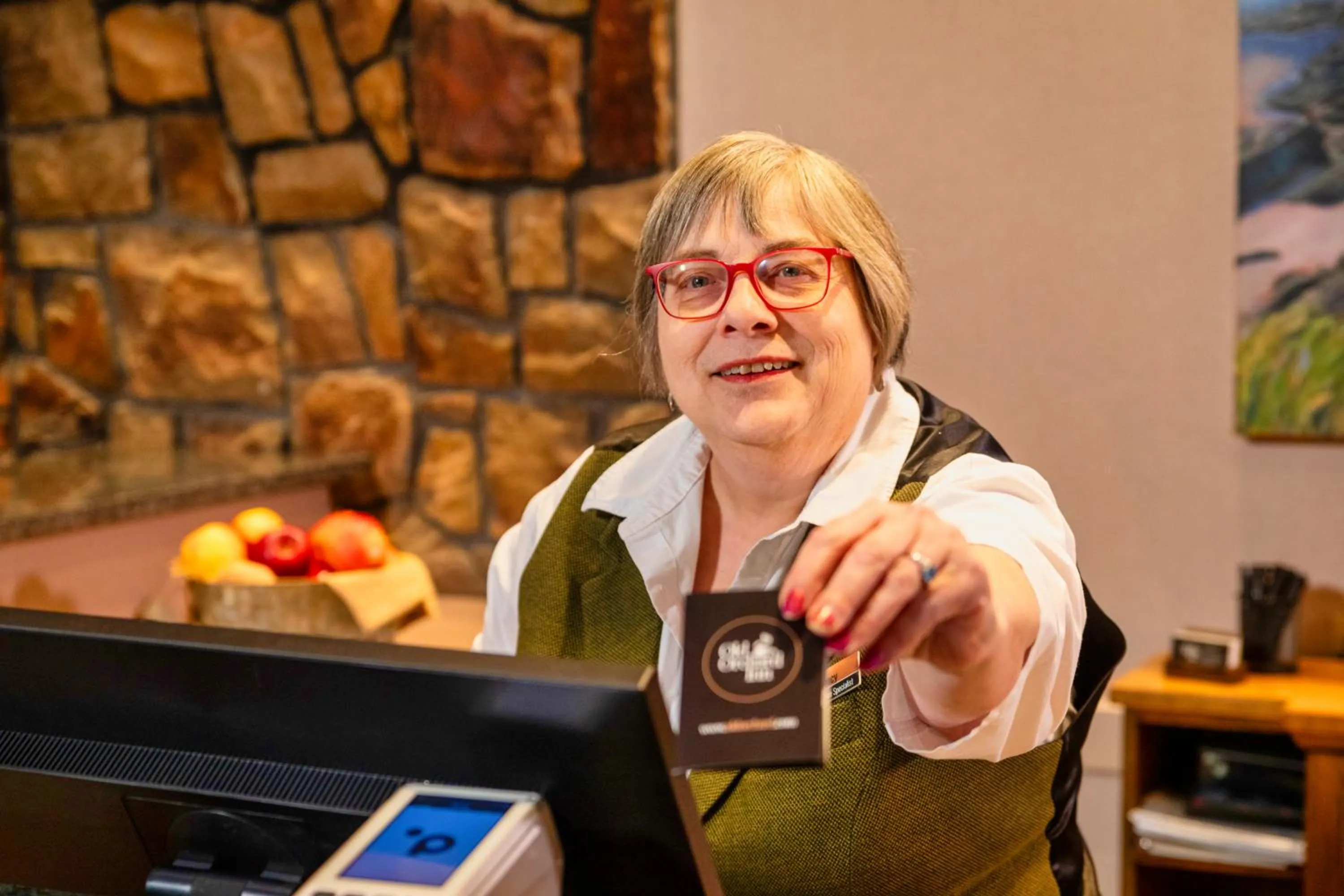 People in Old Orchard Inn