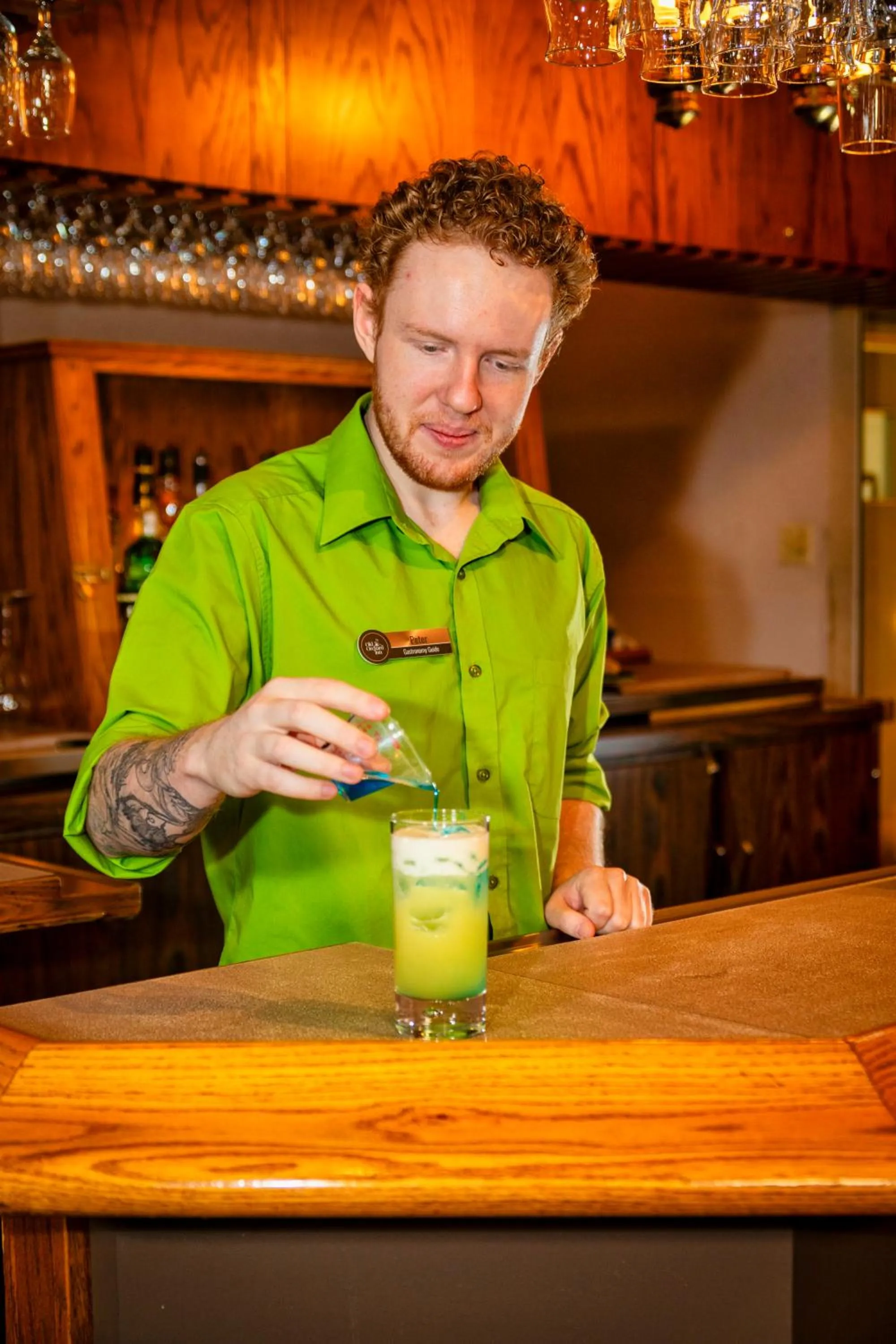 People in Old Orchard Inn