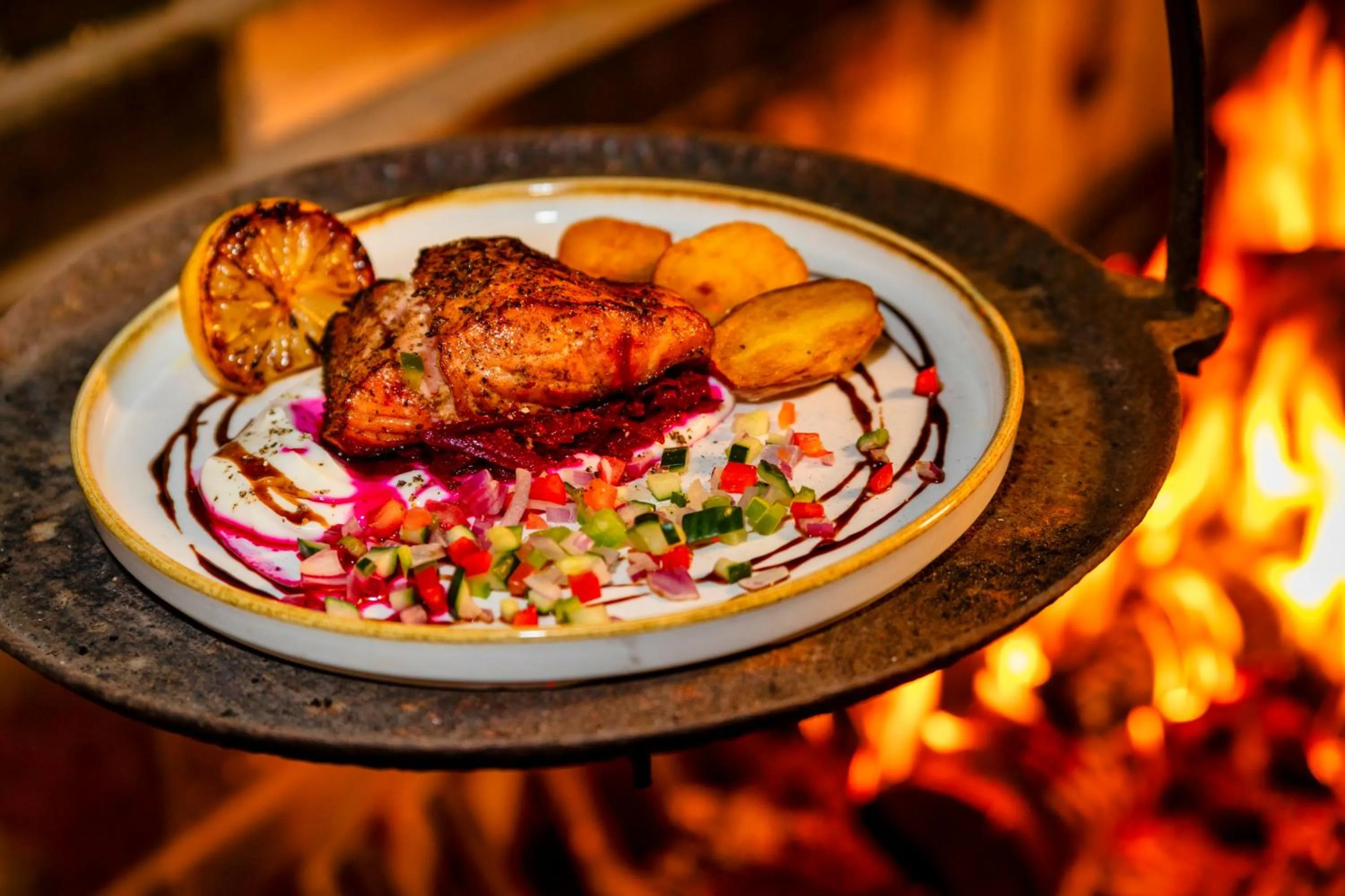 Food close-up in Old Orchard Inn