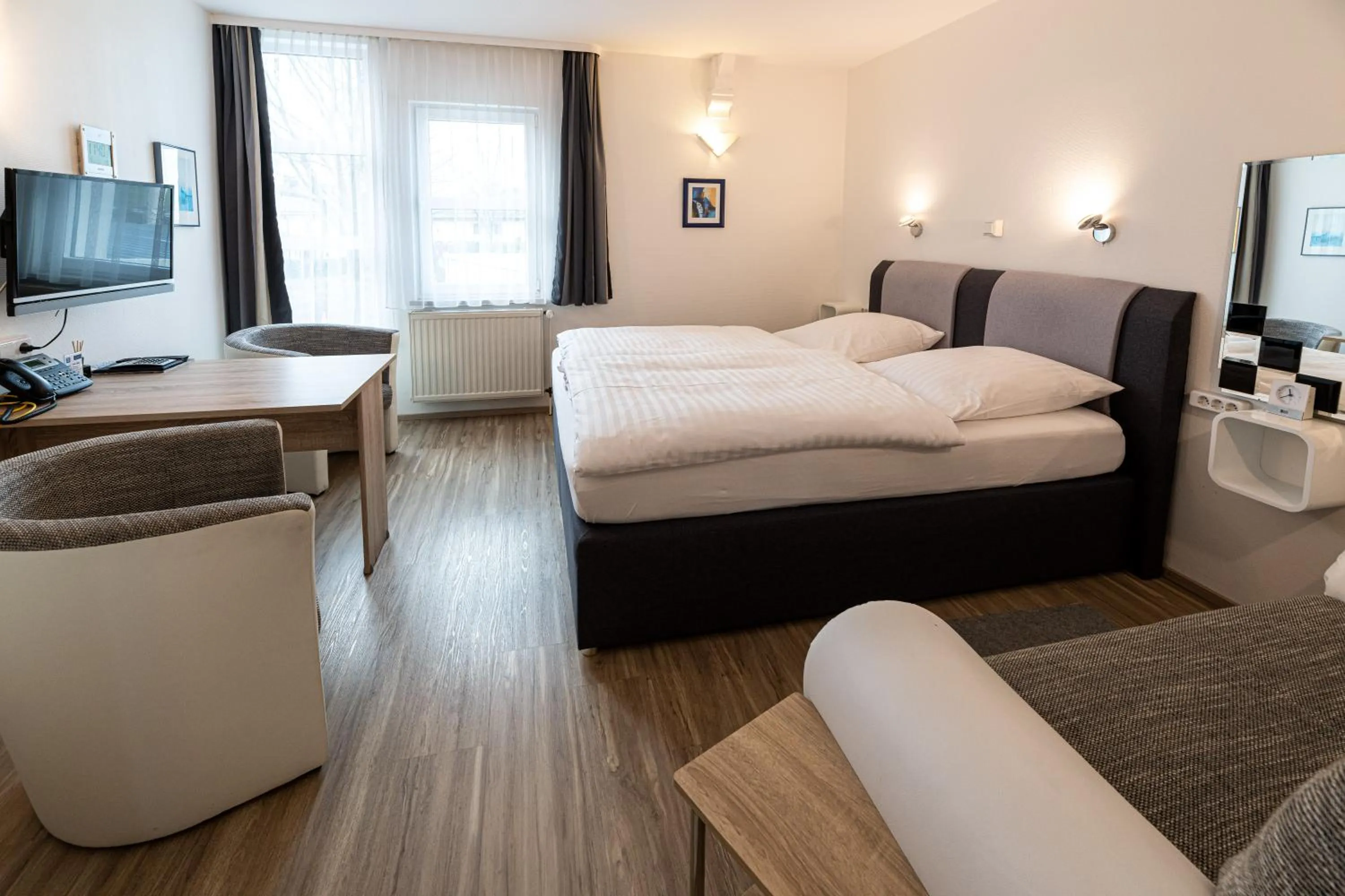 Bed in Hotel Böving