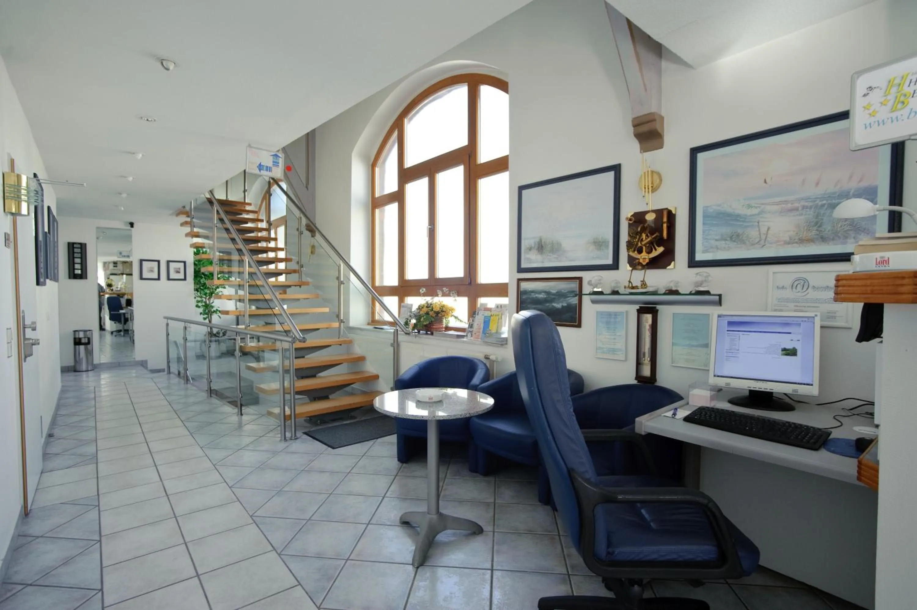 Lobby or reception in Hotel Böving