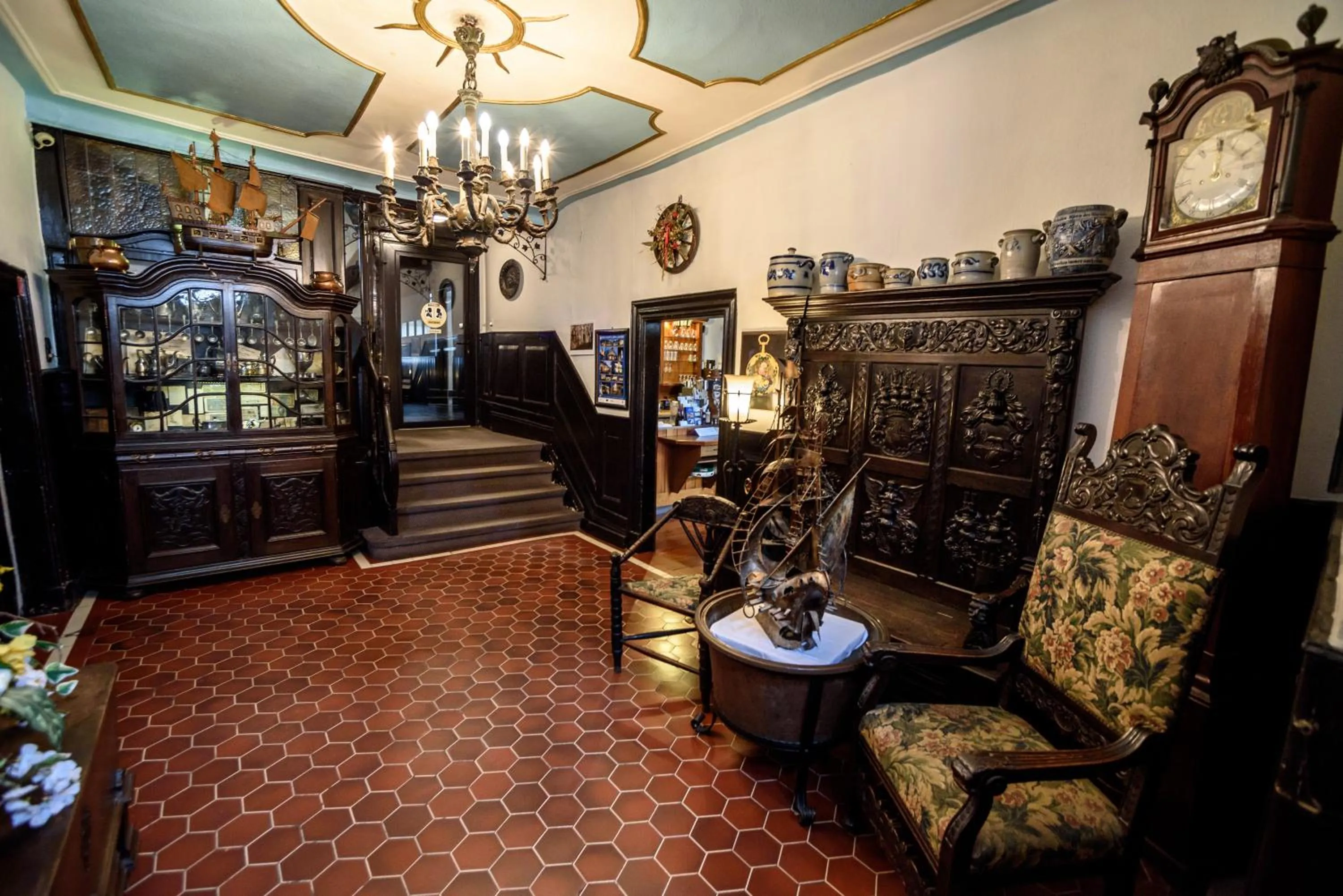 Lobby or reception in Hotel Böving