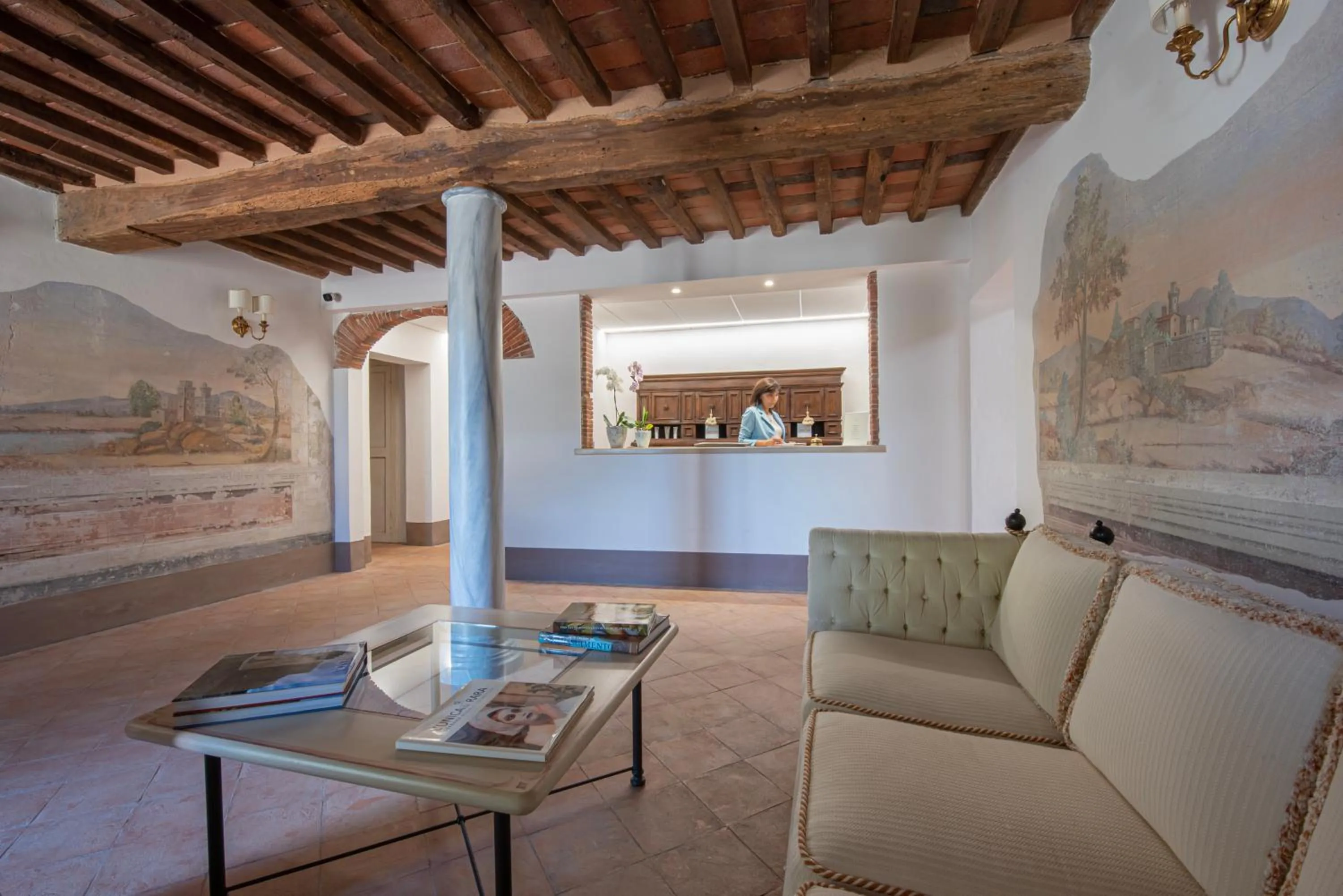 Lobby or reception in Relais Corte Rodeschi