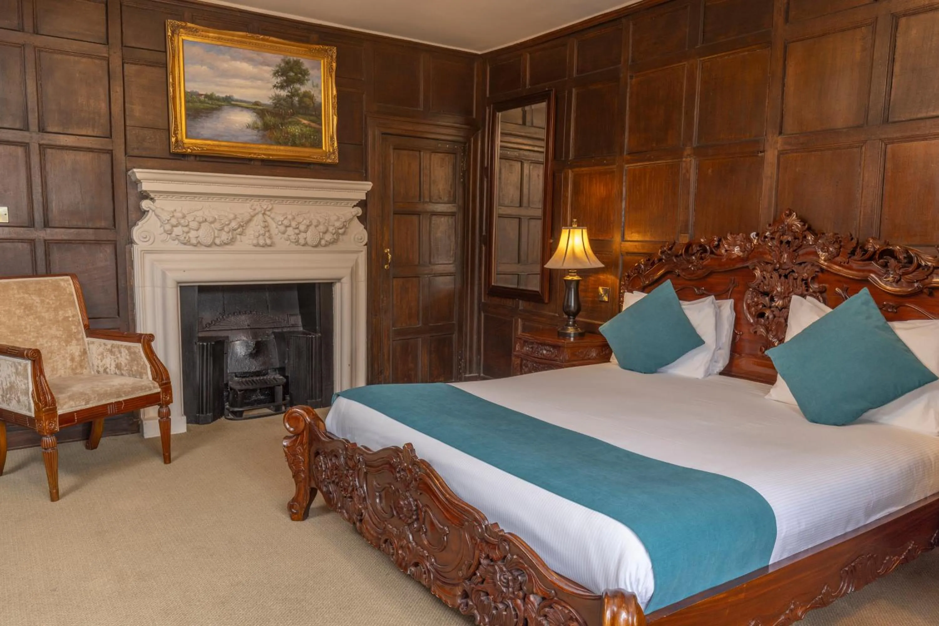Bedroom, Bed in Castle Bromwich Hall Hotel, BW Signature Collection by Best Western