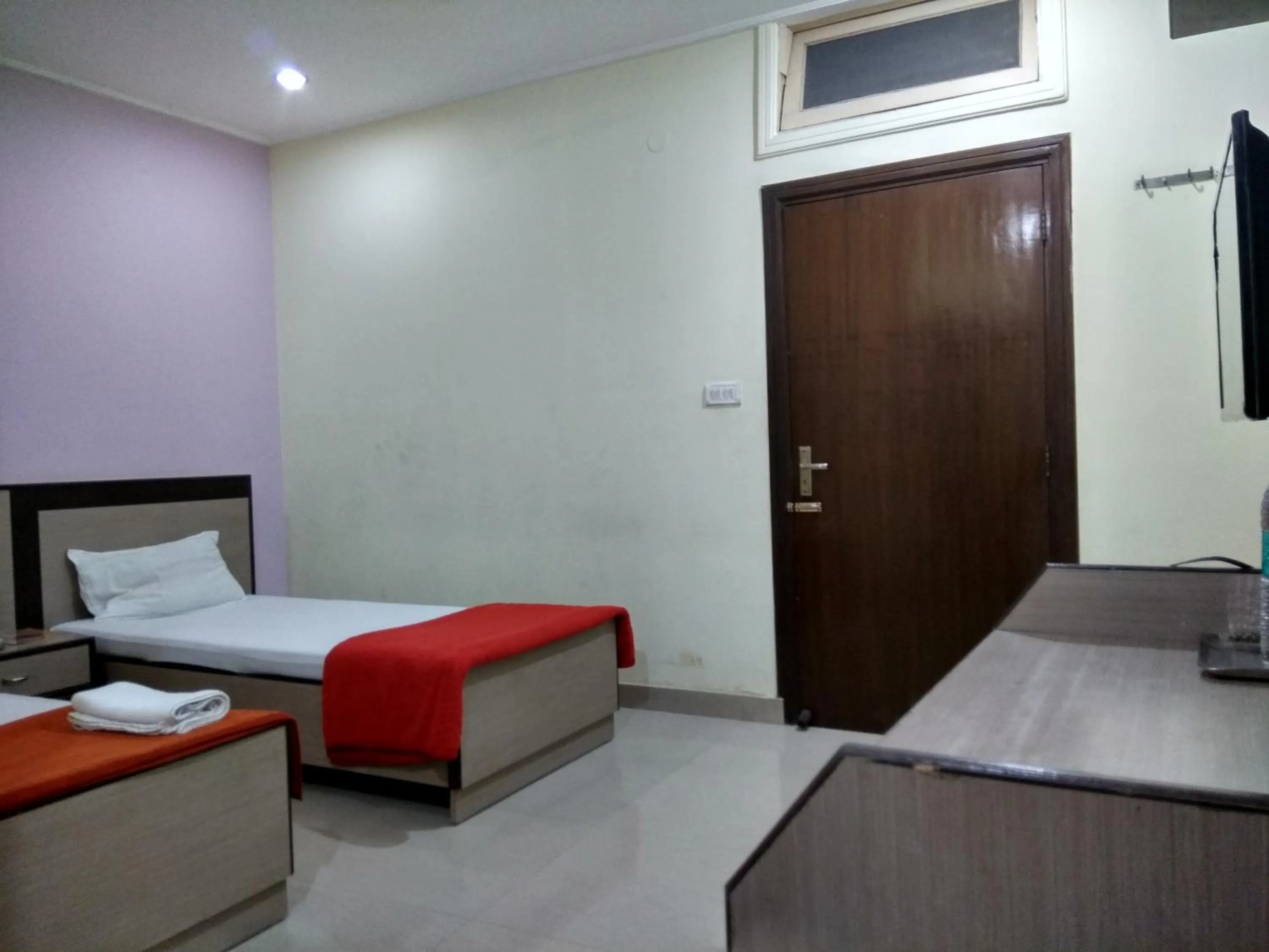 Bed in Hotel Raj Palace