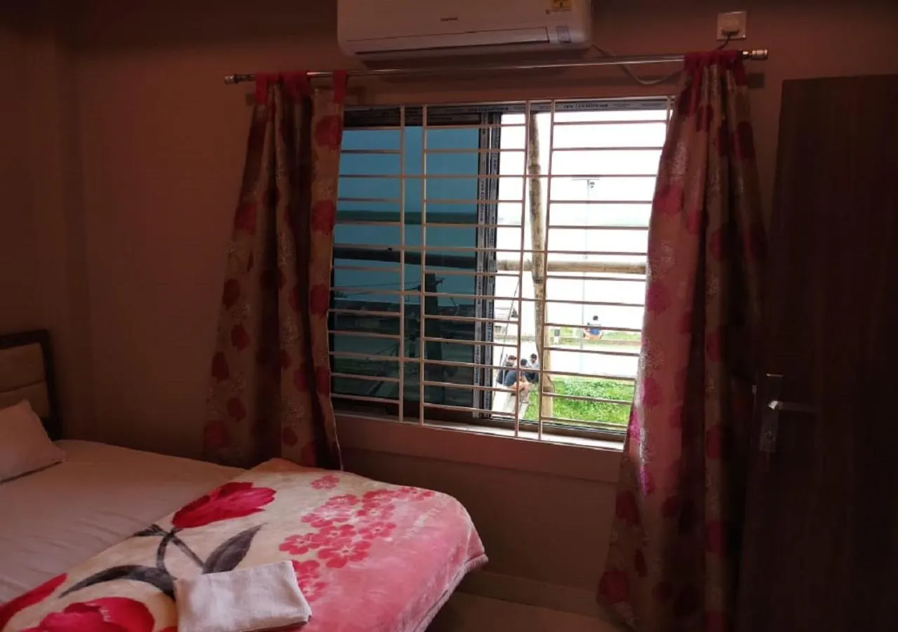 Bed in Hotel Raj Palace