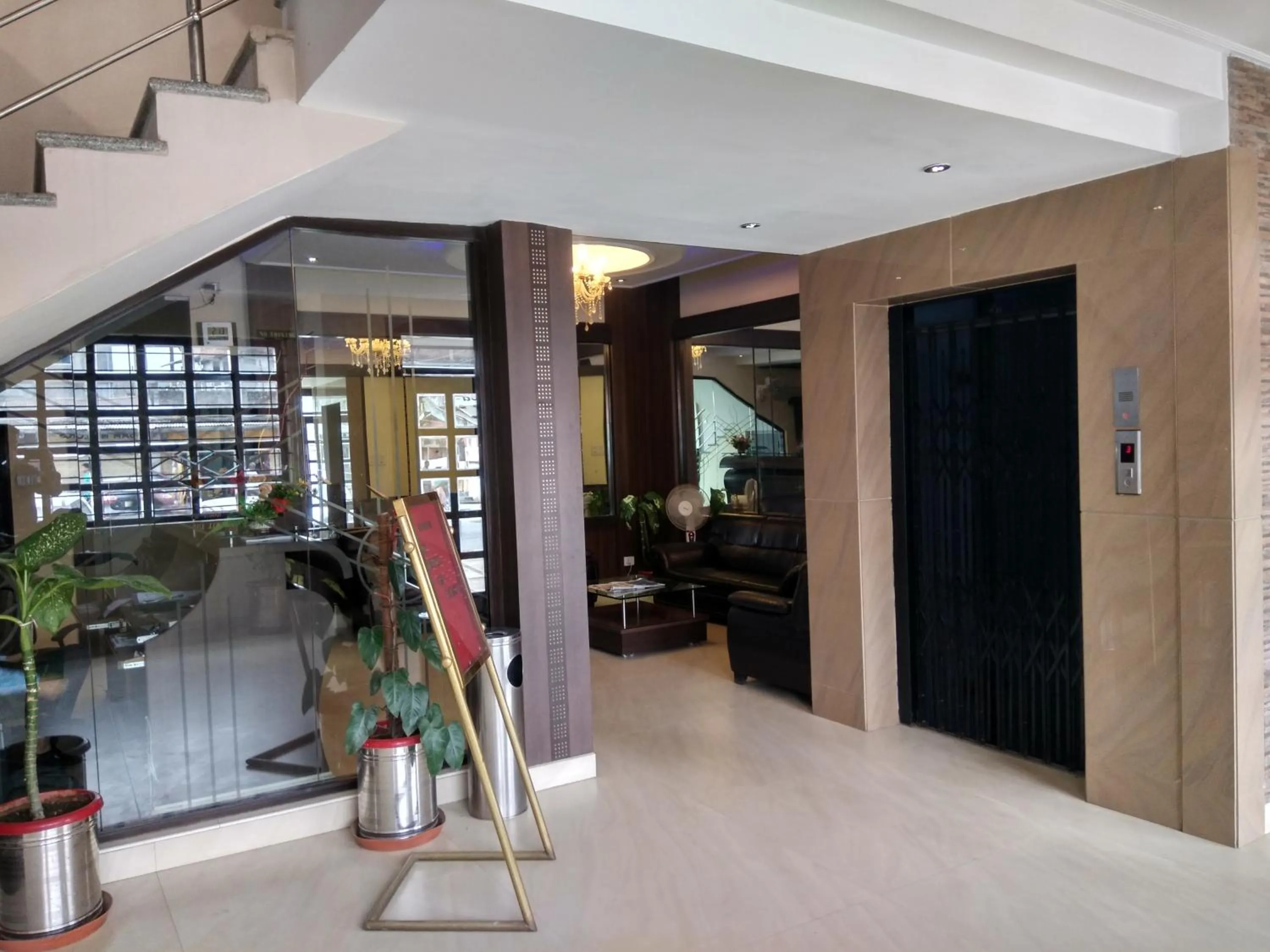 Lobby or reception in Hotel Raj Palace