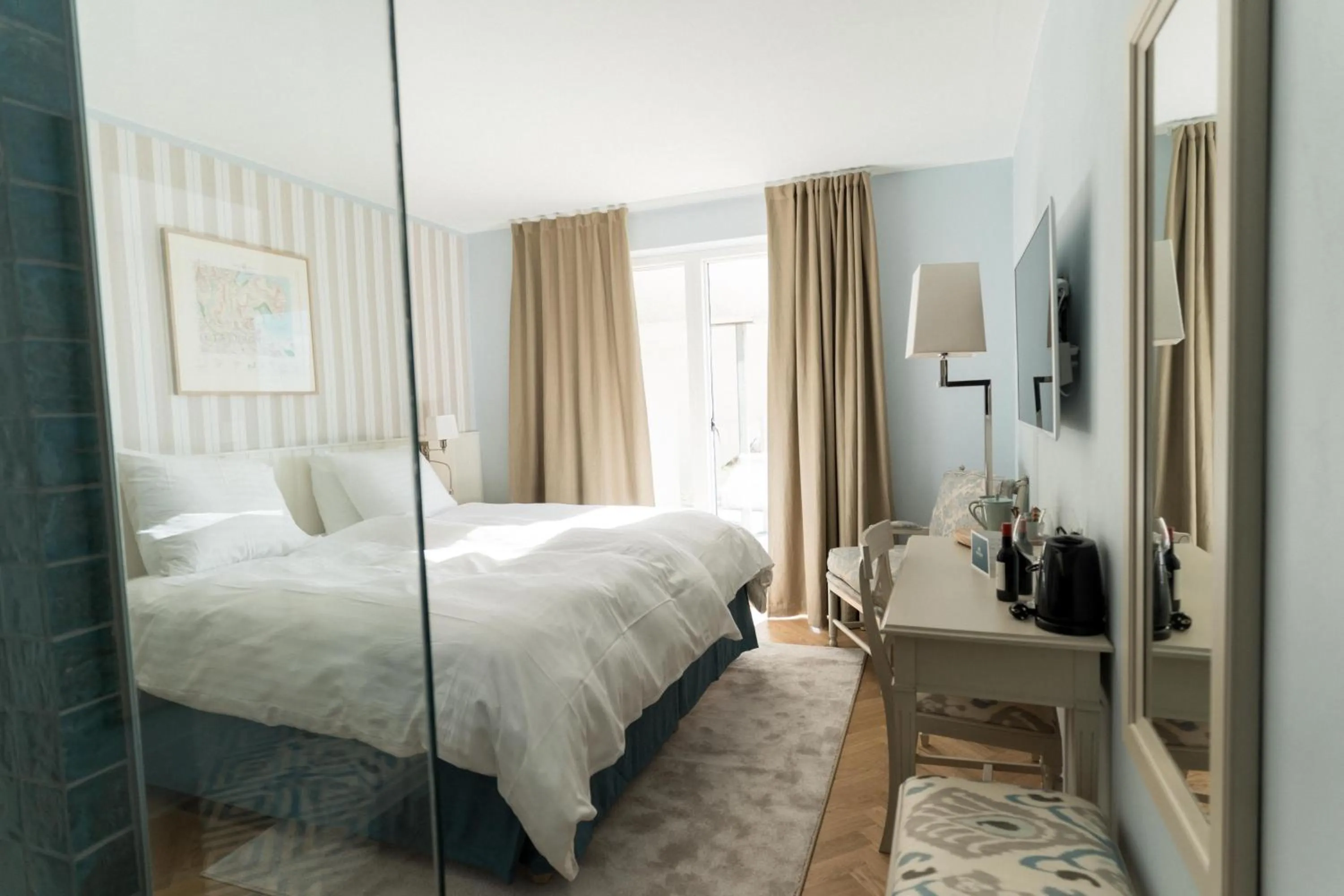 Bed in Havgrim Seaside Hotel 1948